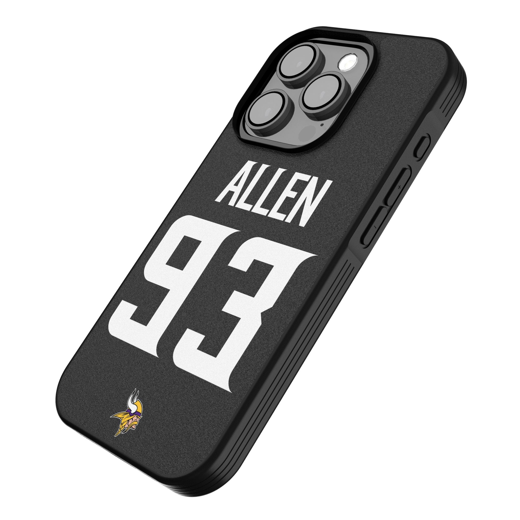 Jonathan Allen Minnesota Vikings 93 Game Tactic Bump Phone Case for Apple iPhone - Sports Gifts, Sports Memorabilia, Sports Collectibles, Fan Shop