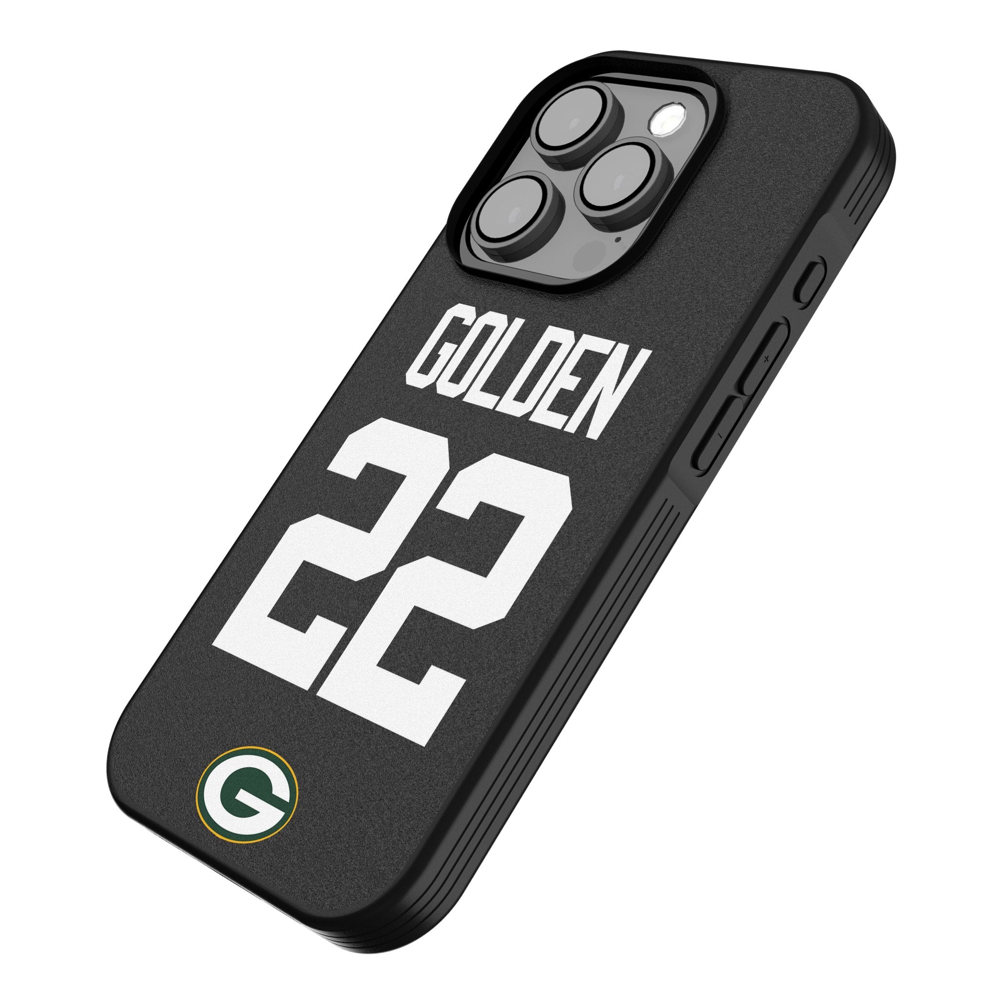 Matthew Golden Green Bay Packers 22 Game Tactic Bump Phone Case for Apple iPhone - Sports Gifts, Sports Memorabilia, Sports Collectibles, Fan Shop