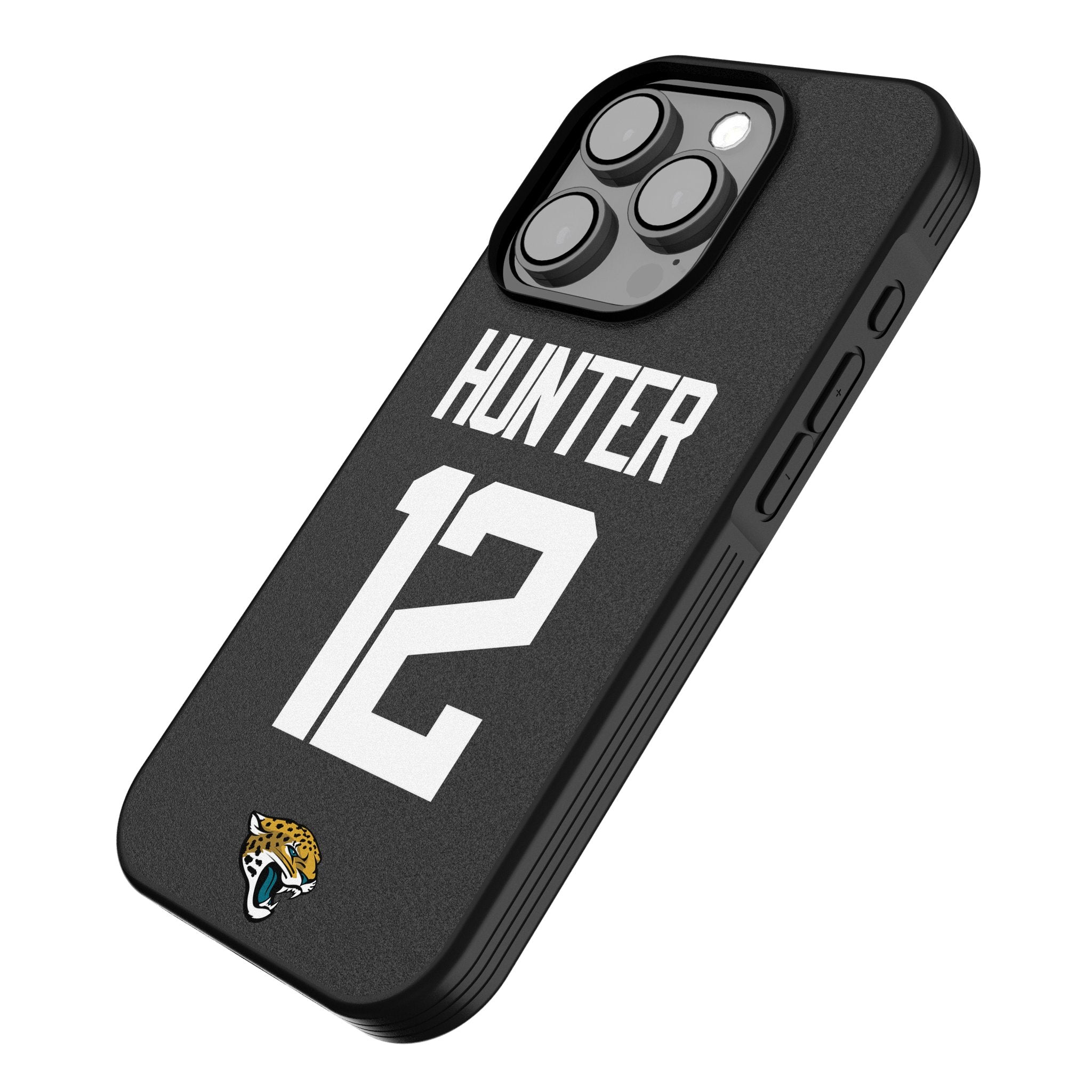 Travis Hunter Jacksonville Jaguars 12 Game Tactic Bump Phone Case for Apple iPhone - Sports Gifts, Sports Memorabilia, Sports Collectibles, Fan Shop