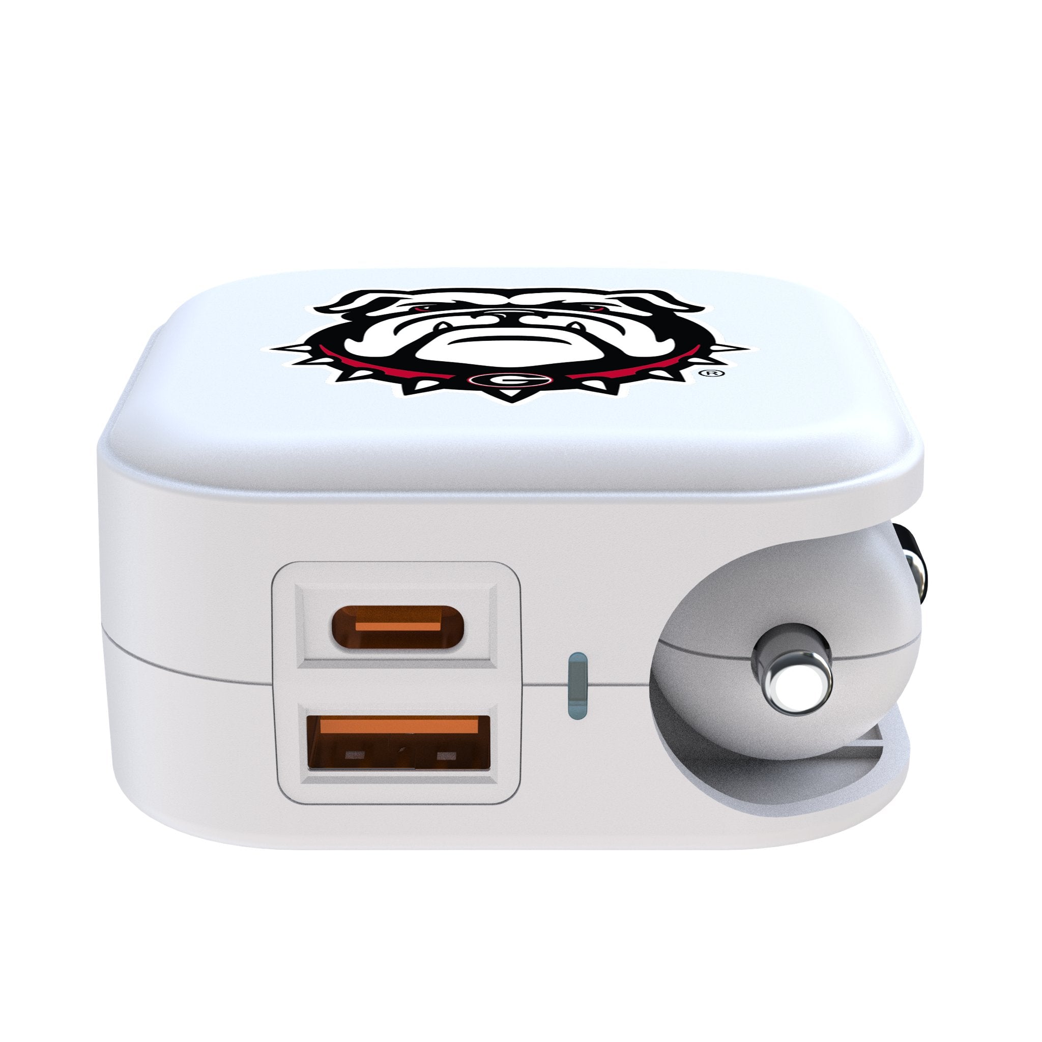 University of Georgia Bulldogs Uga Insignia 2 in 1 USB Charger - Sports Gifts, Sports Memorabilia, Sports Collectibles, Fan Shop