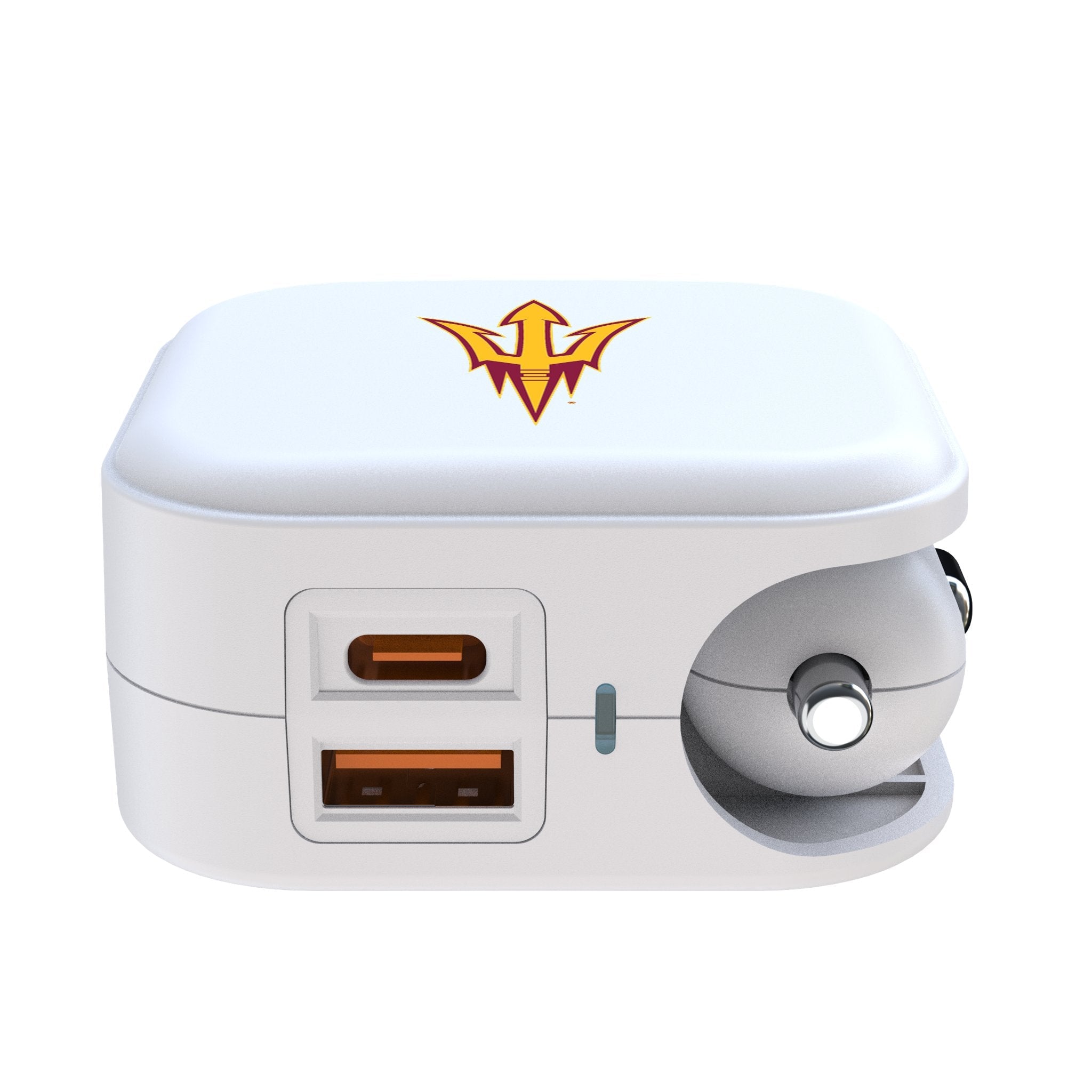 Arizona State University Sun Devils Insignia 2 in 1 USB Charger - Sports Gifts, Sports Memorabilia, Sports Collectibles, Fan Shop