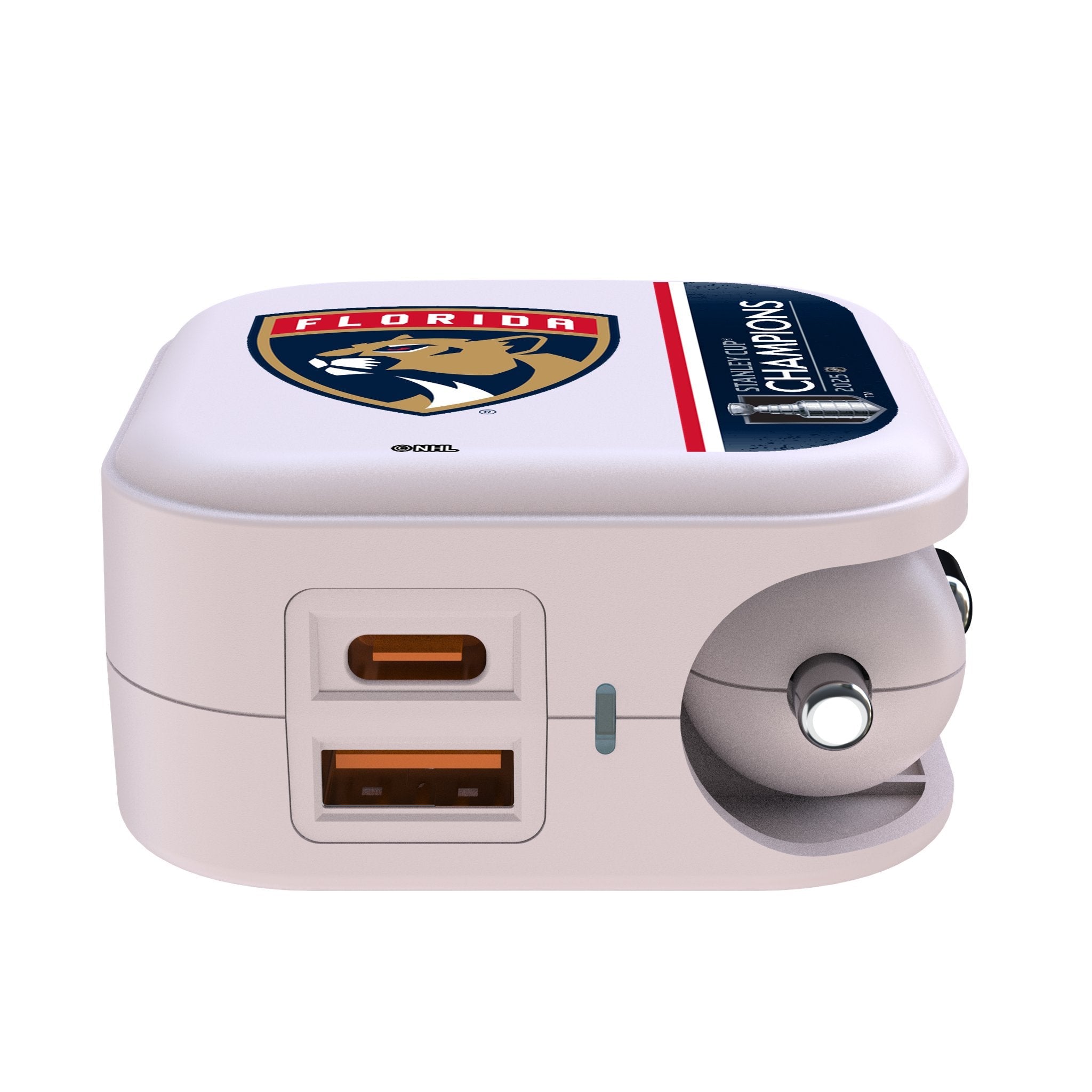 Florida Panthers 2025 Stanley Cup 2 in 1 USB Charger - Sports Gifts, Sports Memorabilia, Sports Collectibles, Fan Shop