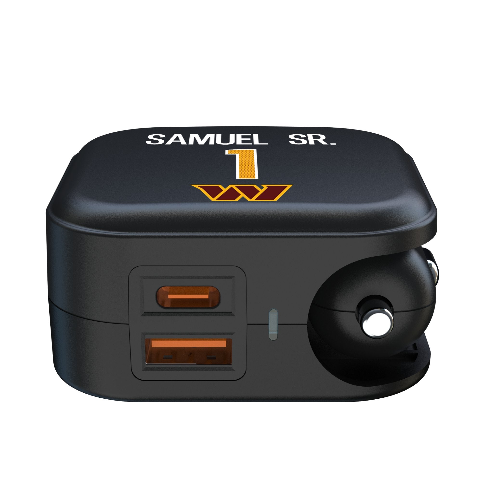 Deebo Samuel Sr. Washington Commanders 1 Game Tactic 2 in 1 USB A/C Charger - Sports Gifts, Sports Memorabilia, Sports Collectibles, Fan Shop