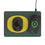 University of Oregon Ducks Linen 15-Watt Wireless Charger and Mouse Pad - Sports Gifts, Sports Memorabilia, Sports Collectibles, Fan Shop
