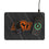 Oklahoma State University Cowboys Monocolor Tilt 15-Watt Wireless Charger and Mouse Pad - Sports Gifts, Sports Memorabilia, Sports Collectibles, Fan Shop