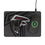 Atlanta Falcons Monocolor Tilt 15-Watt Wireless Charger and Mouse Pad - Sports Gifts, Sports Memorabilia, Sports Collectibles, Fan Shop