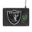 Las Vegas Raiders Monocolor Tilt 15-Watt Wireless Charger and Mouse Pad - Sports Gifts, Sports Memorabilia, Sports Collectibles, Fan Shop