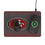 San Francisco 49ers Linen 15-Watt Wireless Charger and Mouse Pad - Sports Gifts, Sports Memorabilia, Sports Collectibles, Fan Shop