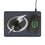 Tampa Bay Lightning Linen 15-Watt Wireless Charger and Mouse Pad - Sports Gifts, Sports Memorabilia, Sports Collectibles, Fan Shop