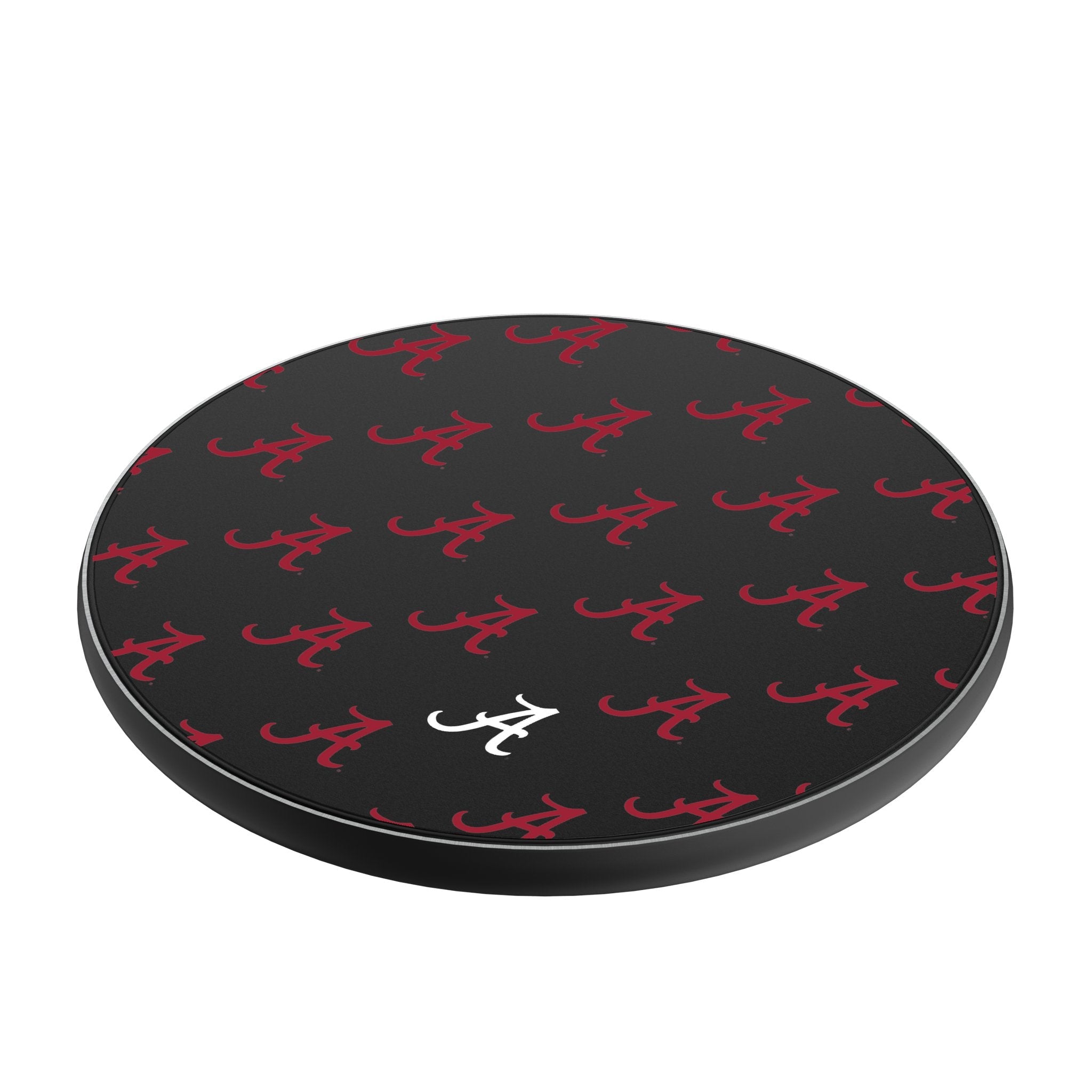 University of Alabama Crimson Tide Script A Fashion Pattern 15-Watt Wireless Charger - Sports Gifts, Sports Memorabilia, Sports Collectibles, Fan Shop