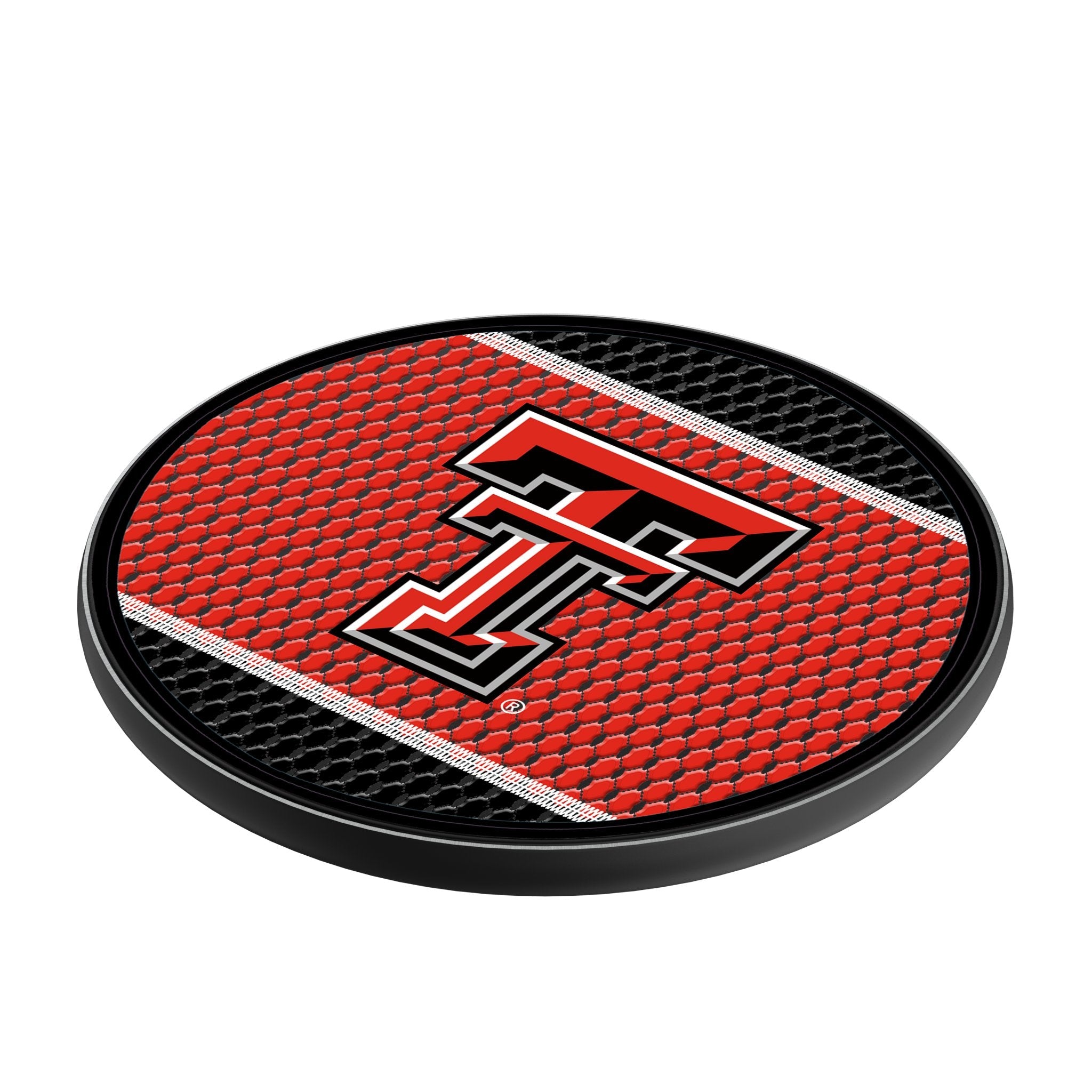 Texas Tech Red Raiders Mesh 15-Watt Wireless Charger - Sports Gifts, Sports Memorabilia, Sports Collectibles, Fan Shop