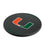 University of Miami Hurricanes Linen 15-Watt Wireless Charger - Sports Gifts, Sports Memorabilia, Sports Collectibles, Fan Shop