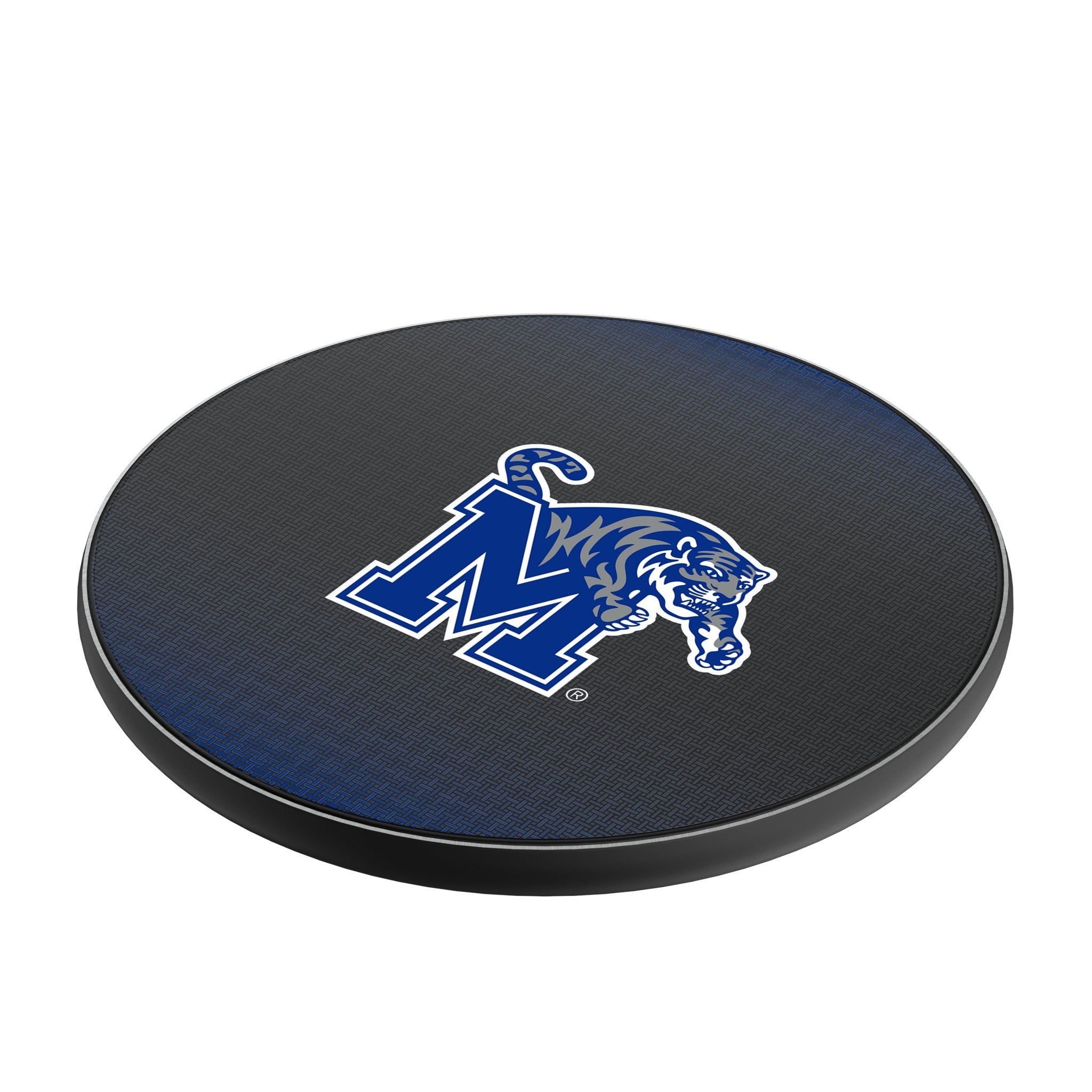 University of Memphis Tigers Linen 15-Watt Wireless Charger - Sports Gifts, Sports Memorabilia, Sports Collectibles, Fan Shop