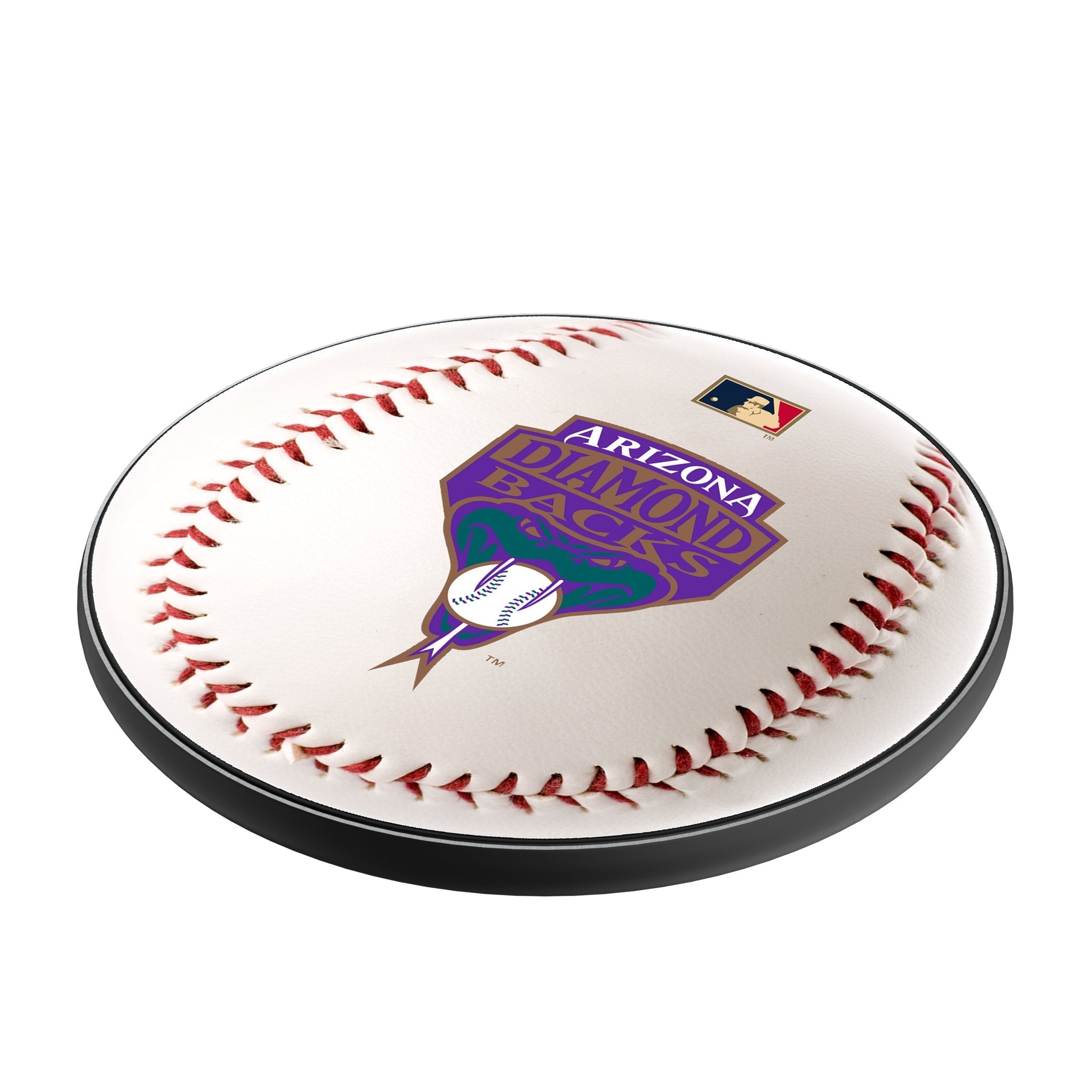 Arizona Diamondbacks 1999-2006 - Cooperstown Collection Baseball 15-Watt Wireless Charger - Sports Gifts, Sports Memorabilia, Sports Collectibles, Fan Shop