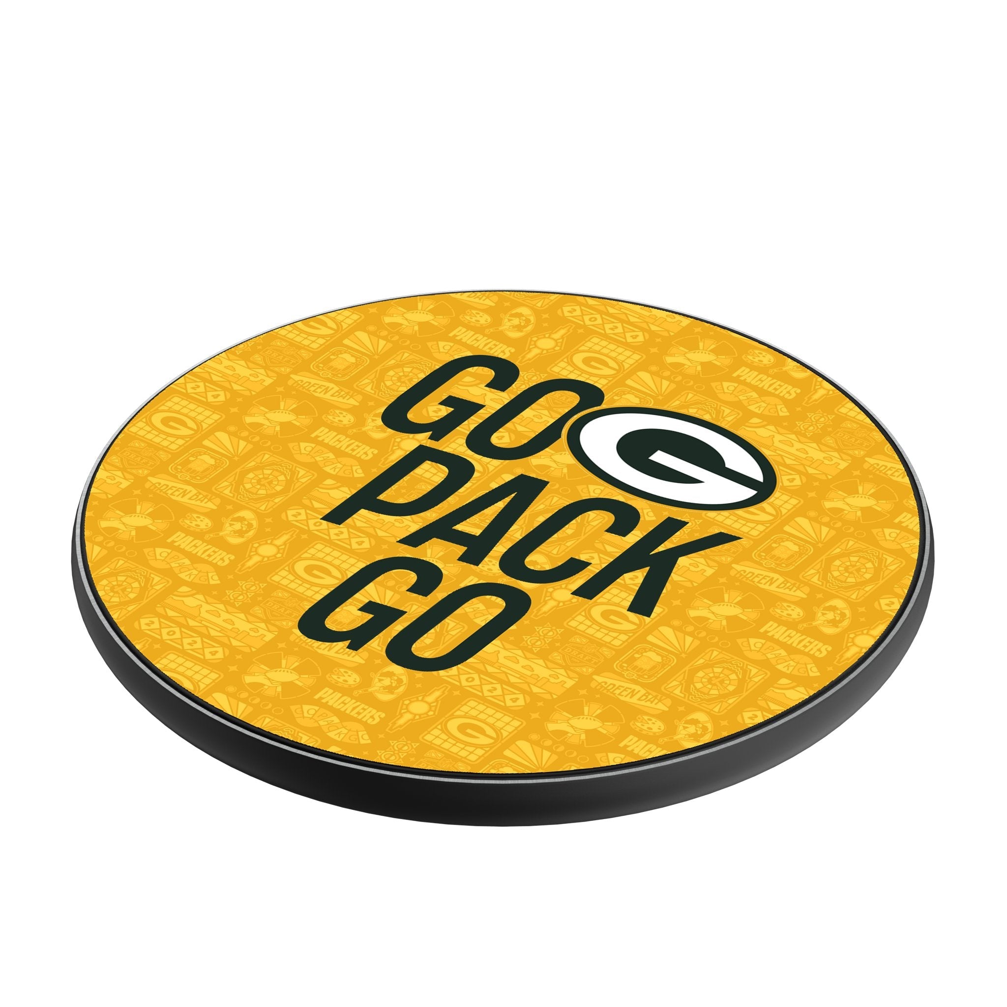 Green Bay Packers 2024 Illustrated Limited Edition 15-Watt Wireless Charger - Sports Gifts, Sports Memorabilia, Sports Collectibles, Fan Shop