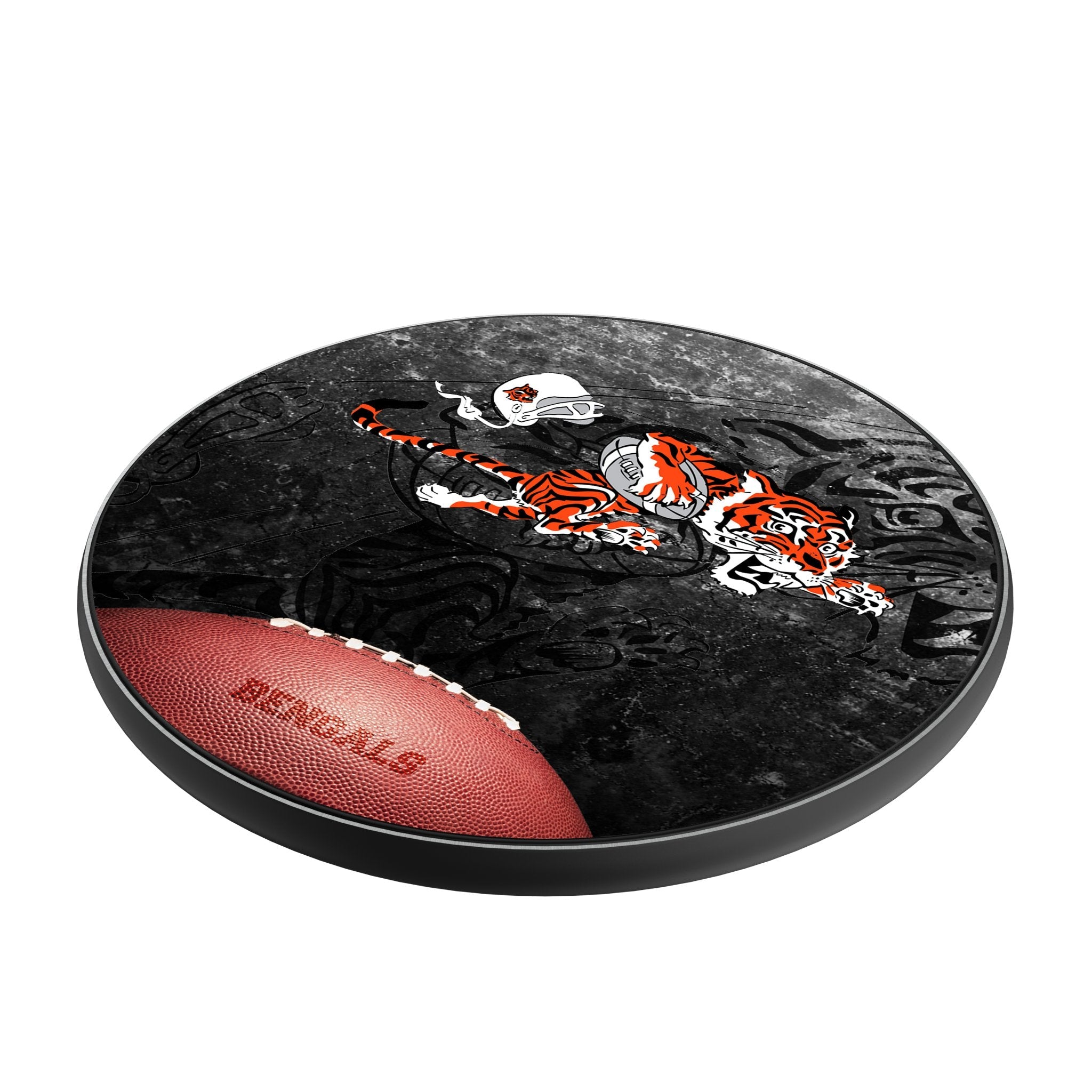 Cincinnati Bengals Historic Collection Legendary 15-Watt Wireless Charger - Sports Gifts, Sports Memorabilia, Sports Collectibles, Fan Shop
