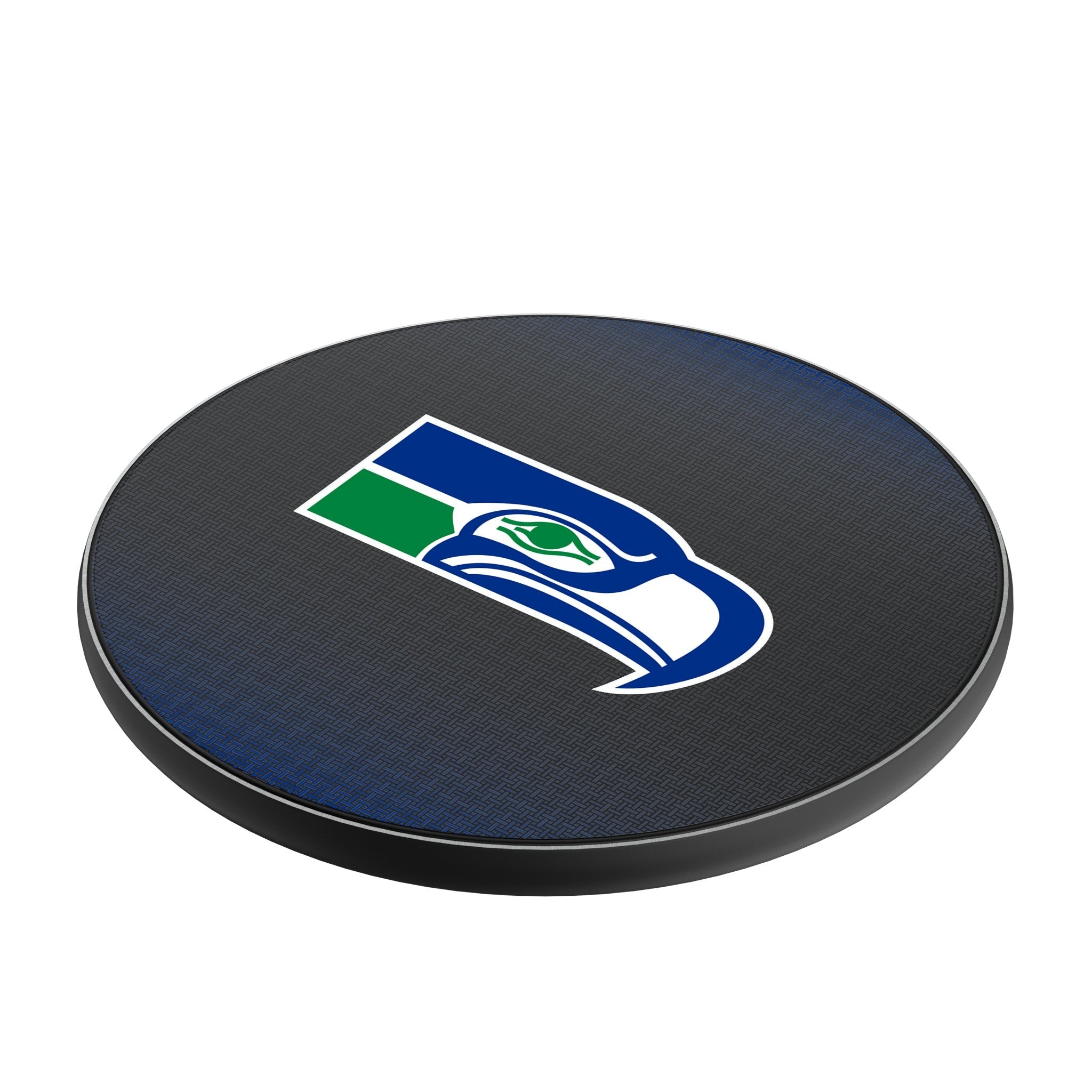 Seattle Seahawks Historic Collection Linen 15-Watt Wireless Charger - Sports Gifts, Sports Memorabilia, Sports Collectibles, Fan Shop