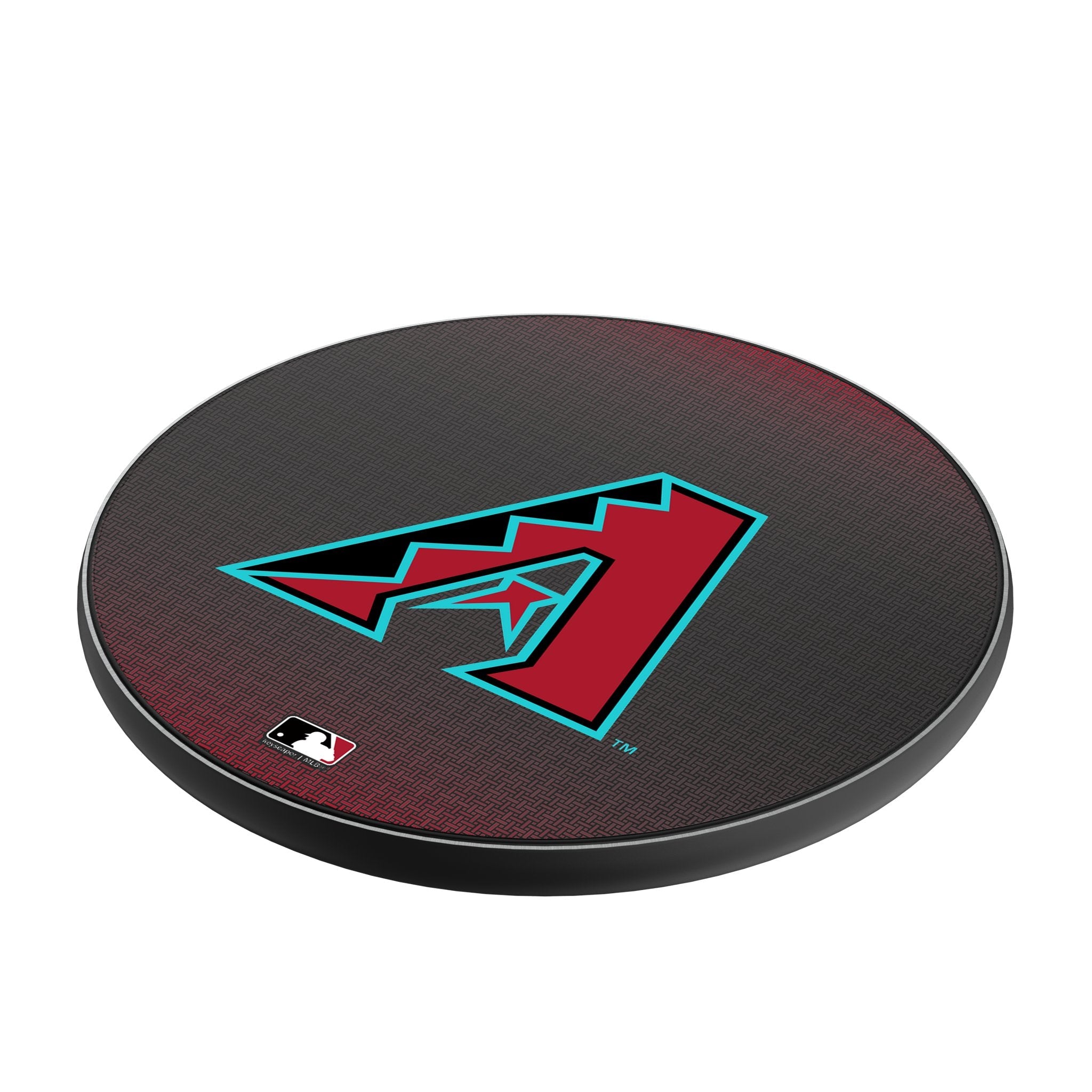 Arizona Diamondbacks Linen 15-Watt Wireless Charger - Sports Gifts, Sports Memorabilia, Sports Collectibles, Fan Shop