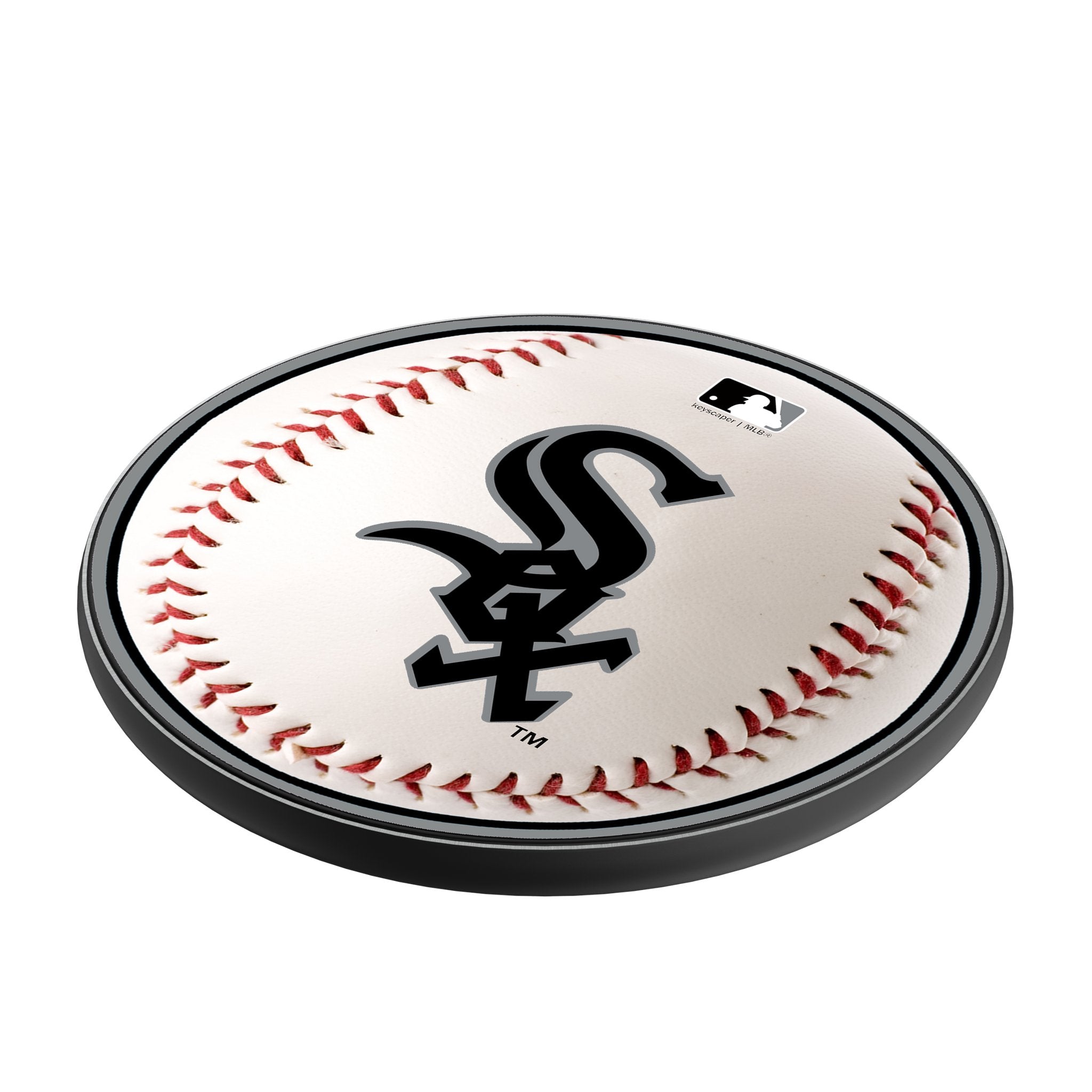Chicago White Sox Baseball 15-Watt Wireless Charger - Sports Gifts, Sports Memorabilia, Sports Collectibles, Fan Shop