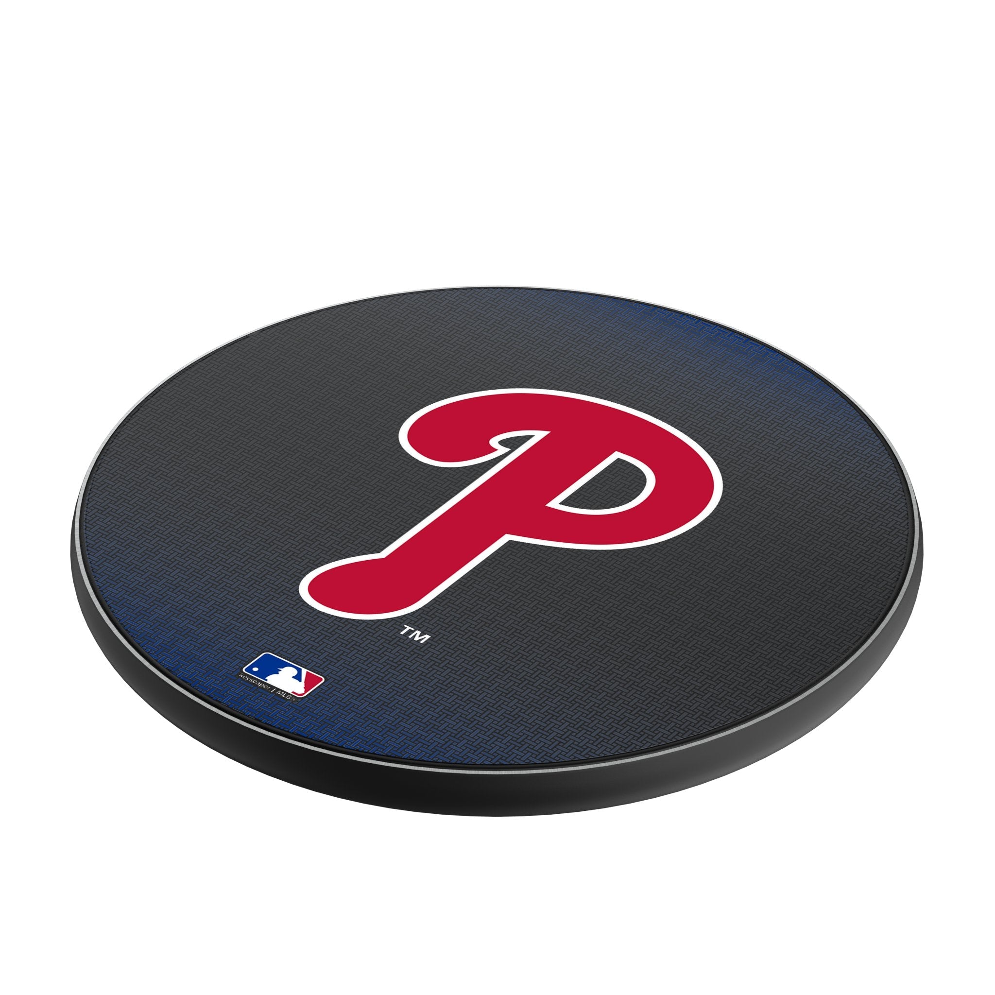 Philadelphia Phillies Linen 15-Watt Wireless Charger - Sports Gifts, Sports Memorabilia, Sports Collectibles, Fan Shop