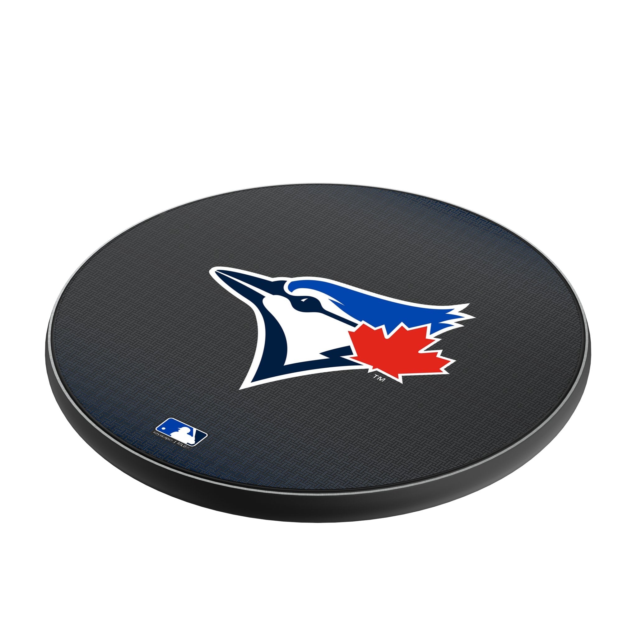 Toronto Blue Jays Linen 15-Watt Wireless Charger - Sports Gifts, Sports Memorabilia, Sports Collectibles, Fan Shop