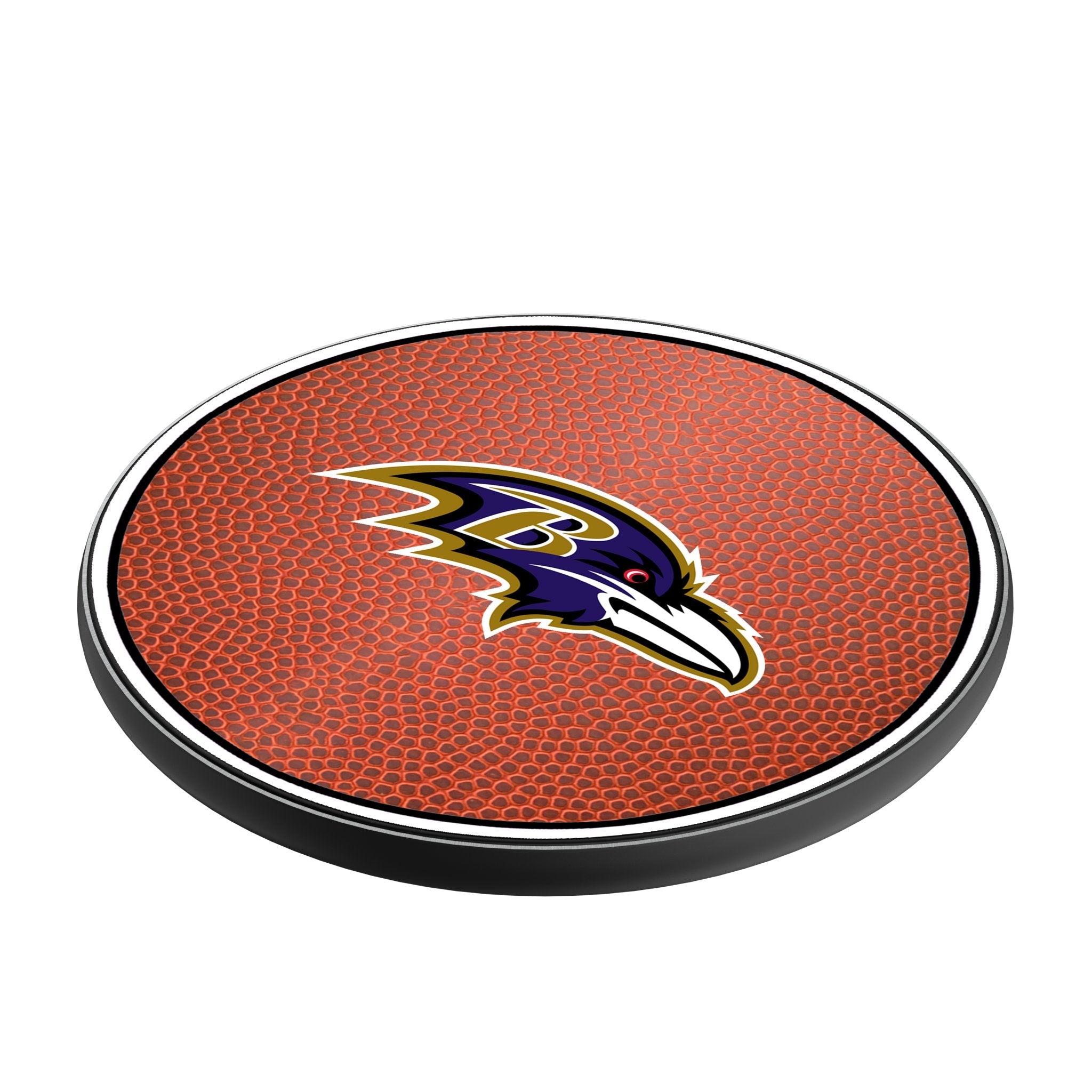 Baltimore Ravens Football 15-Watt Wireless Charger - Sports Gifts, Sports Memorabilia, Sports Collectibles, Fan Shop