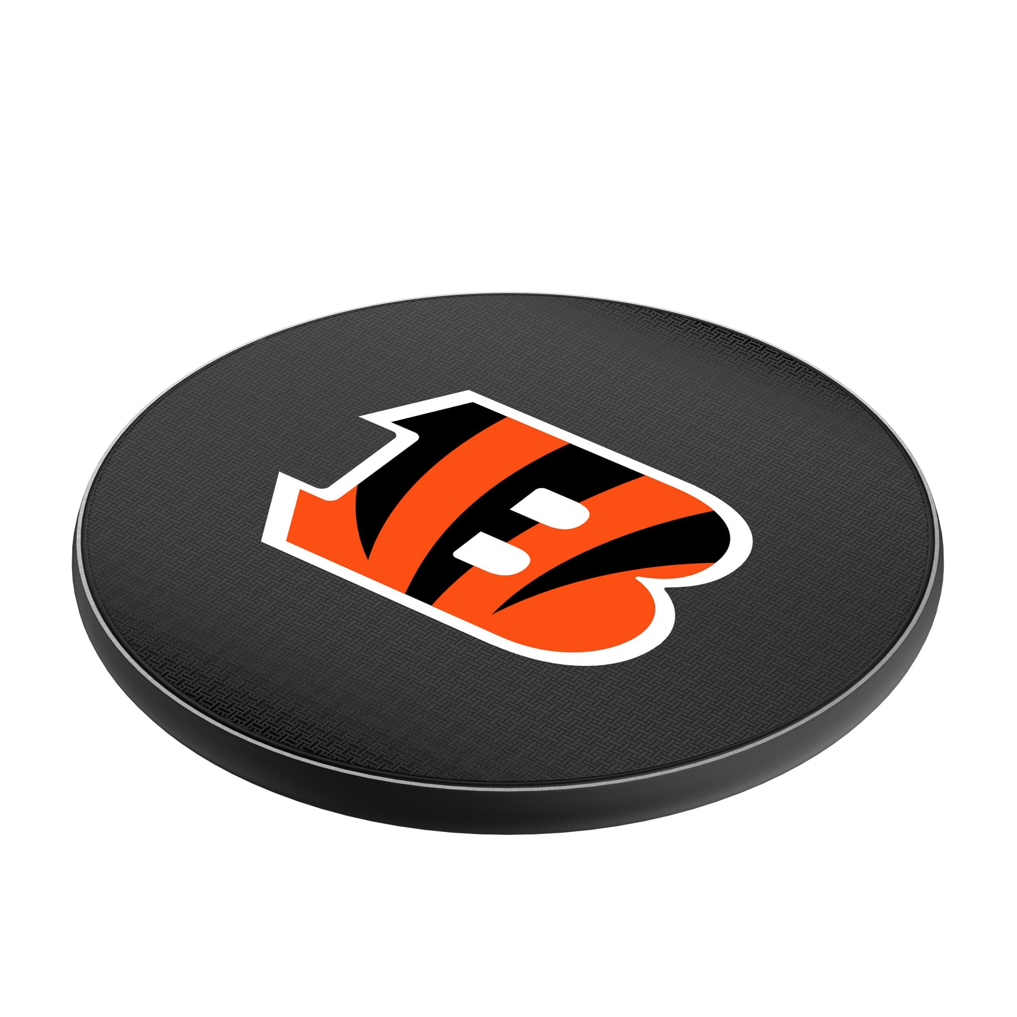 Cincinnati Bengals Linen 15-Watt Wireless Charger - Sports Gifts, Sports Memorabilia, Sports Collectibles, Fan Shop