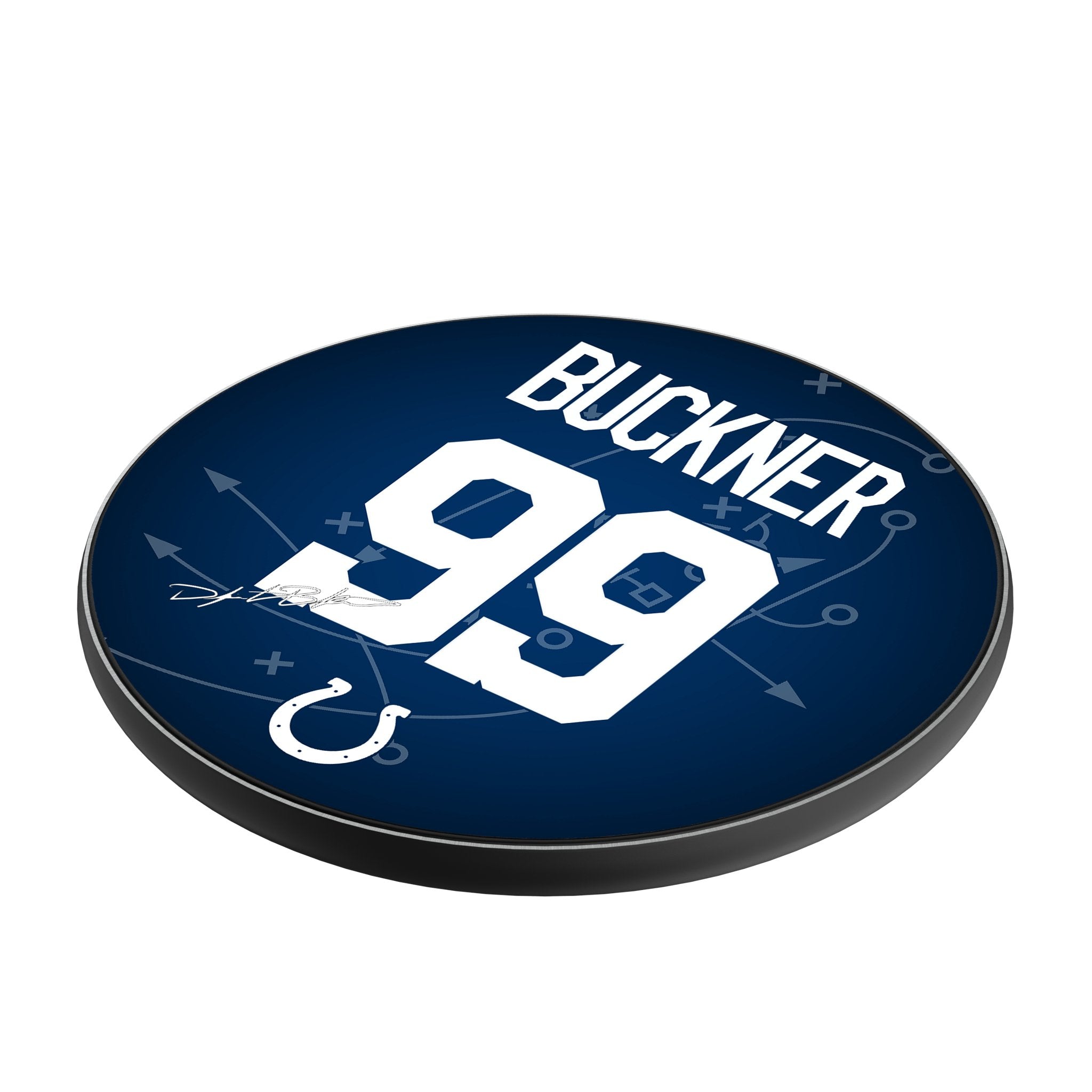 DeForest Buckner Indianapolis Colts 99 Ready 15-Watt Wireless Charger - Sports Gifts, Sports Memorabilia, Sports Collectibles, Fan Shop