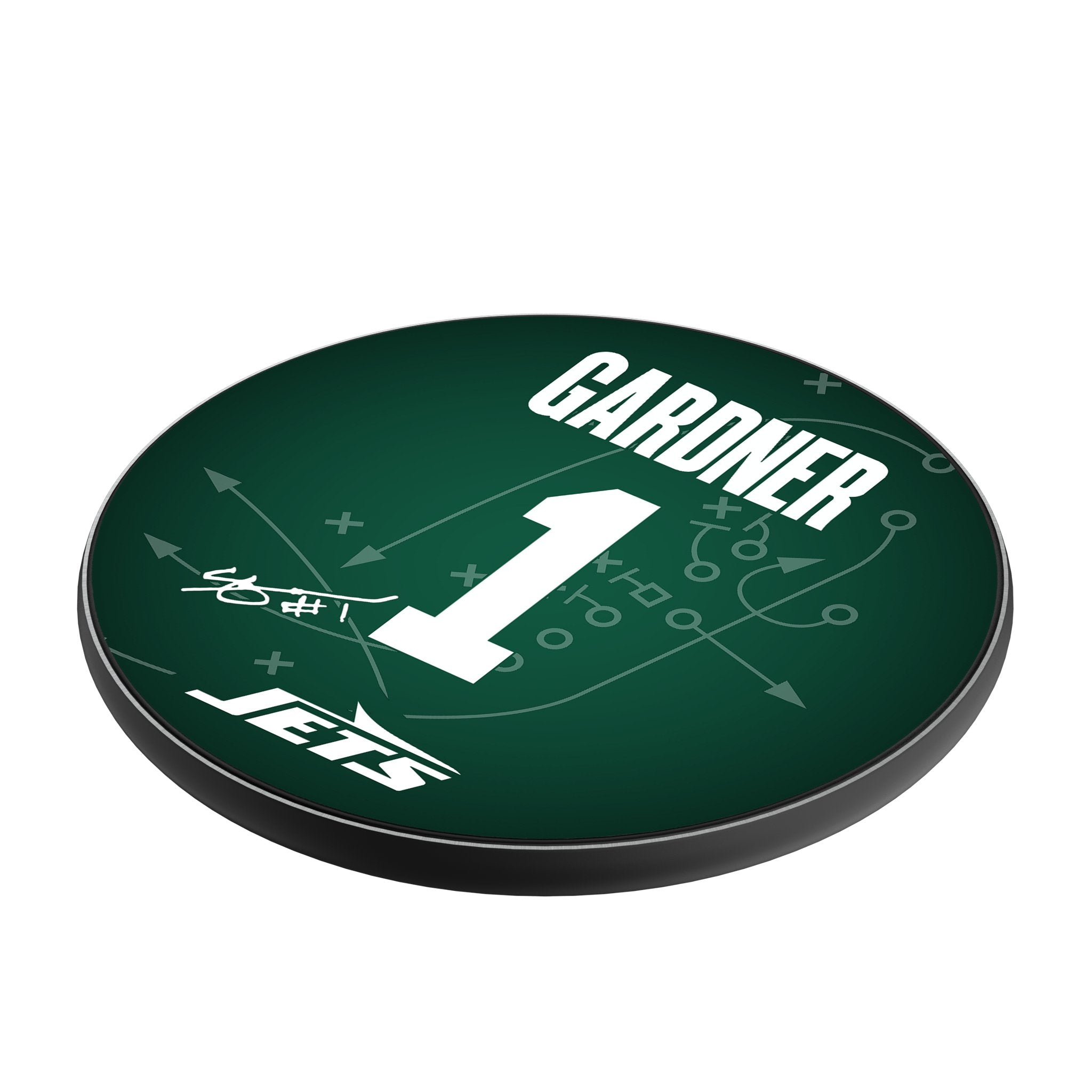 Sauce Gardner New York Jets 1 Ready 15-Watt Wireless Charger - Sports Gifts, Sports Memorabilia, Sports Collectibles, Fan Shop