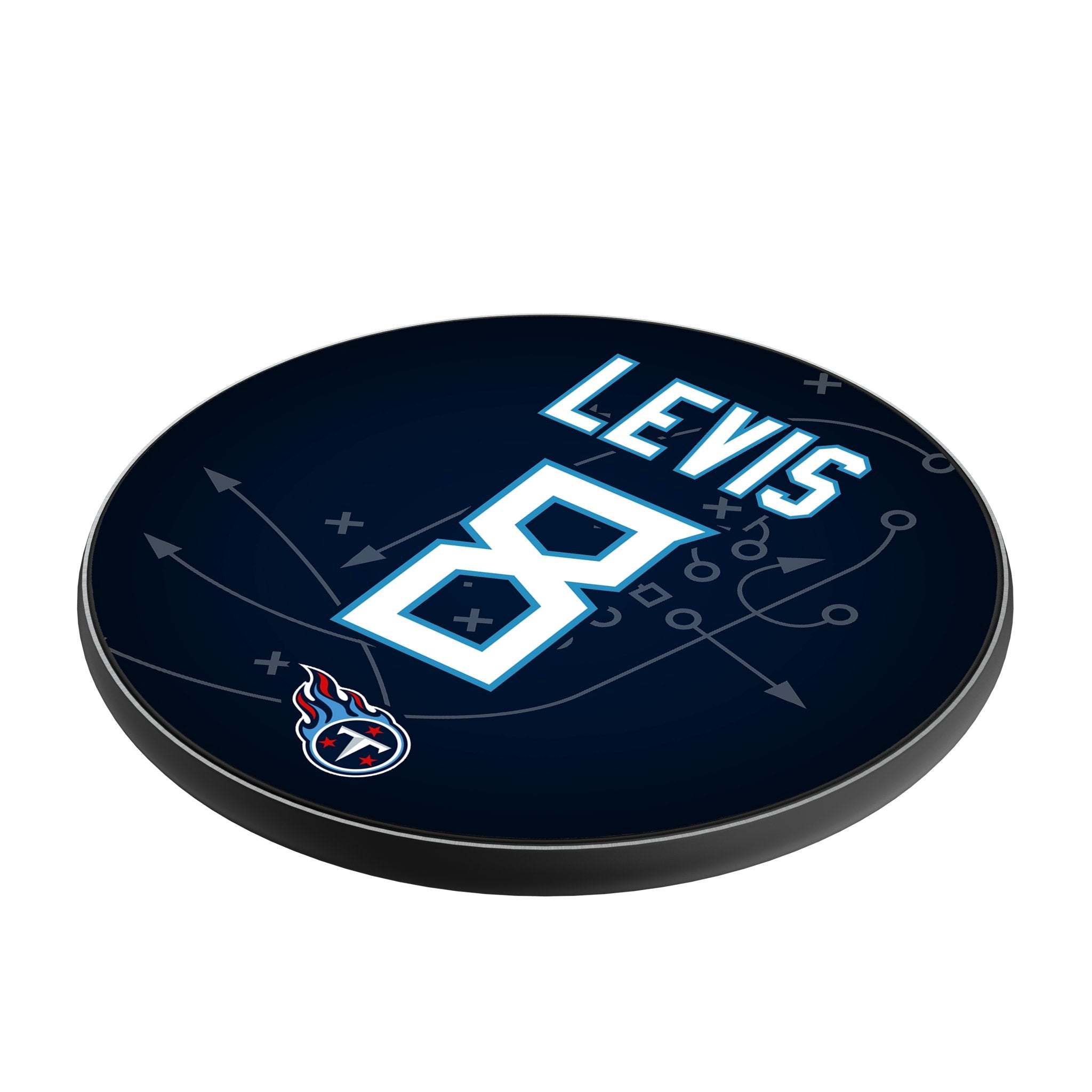 Will Levis Tennessee Titans 8 Ready 15-Watt Wireless Charger - Sports Gifts, Sports Memorabilia, Sports Collectibles, Fan Shop