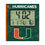 University of Miami Hurricanes Hatch Wall Clock - Sports Gifts, Sports Memorabilia, Sports Collectibles, Fan Shop