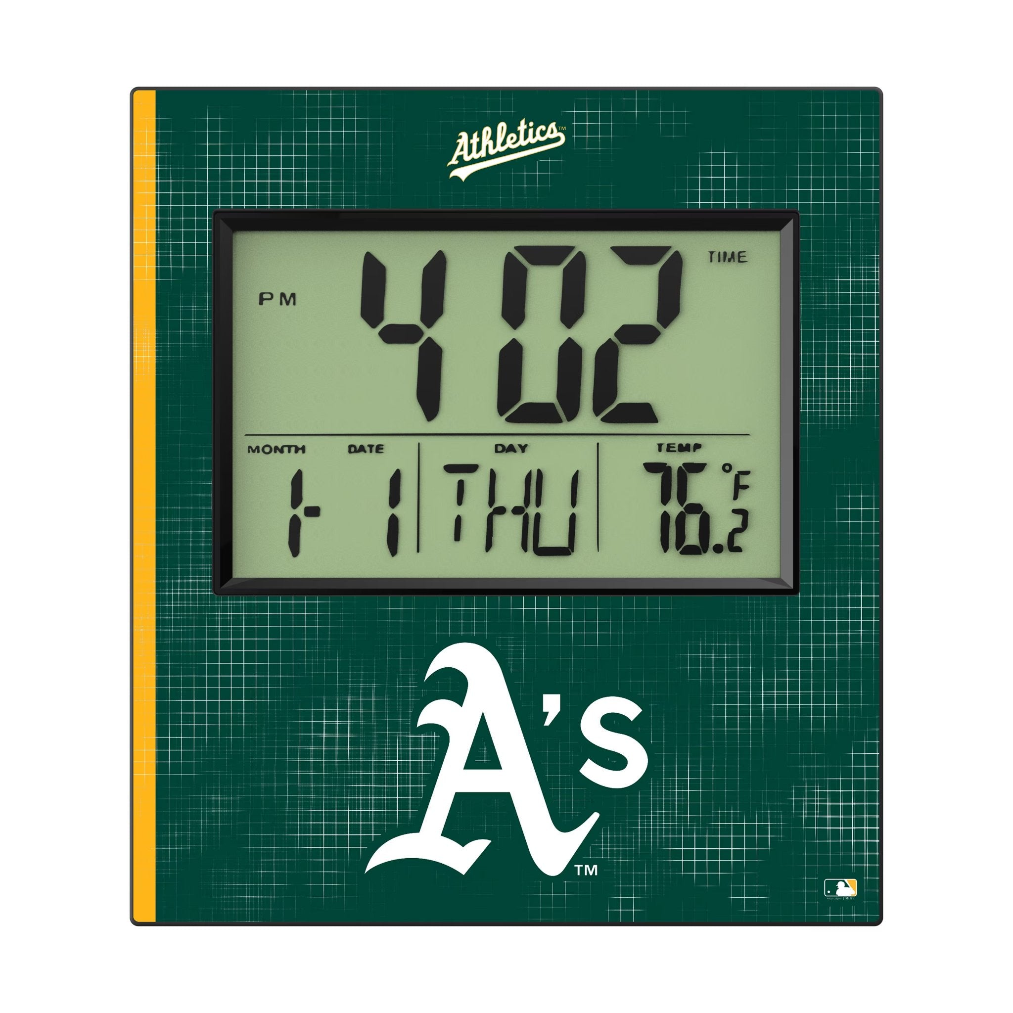 Oakland Athletics Hatch Wall Clock