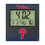 Philadelphia Phillies Linen Wall Clock - Sports Gifts, Sports Memorabilia, Sports Collectibles, Fan Shop