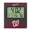 Washington Nationals Linen Wall Clock - Sports Gifts, Sports Memorabilia, Sports Collectibles, Fan Shop