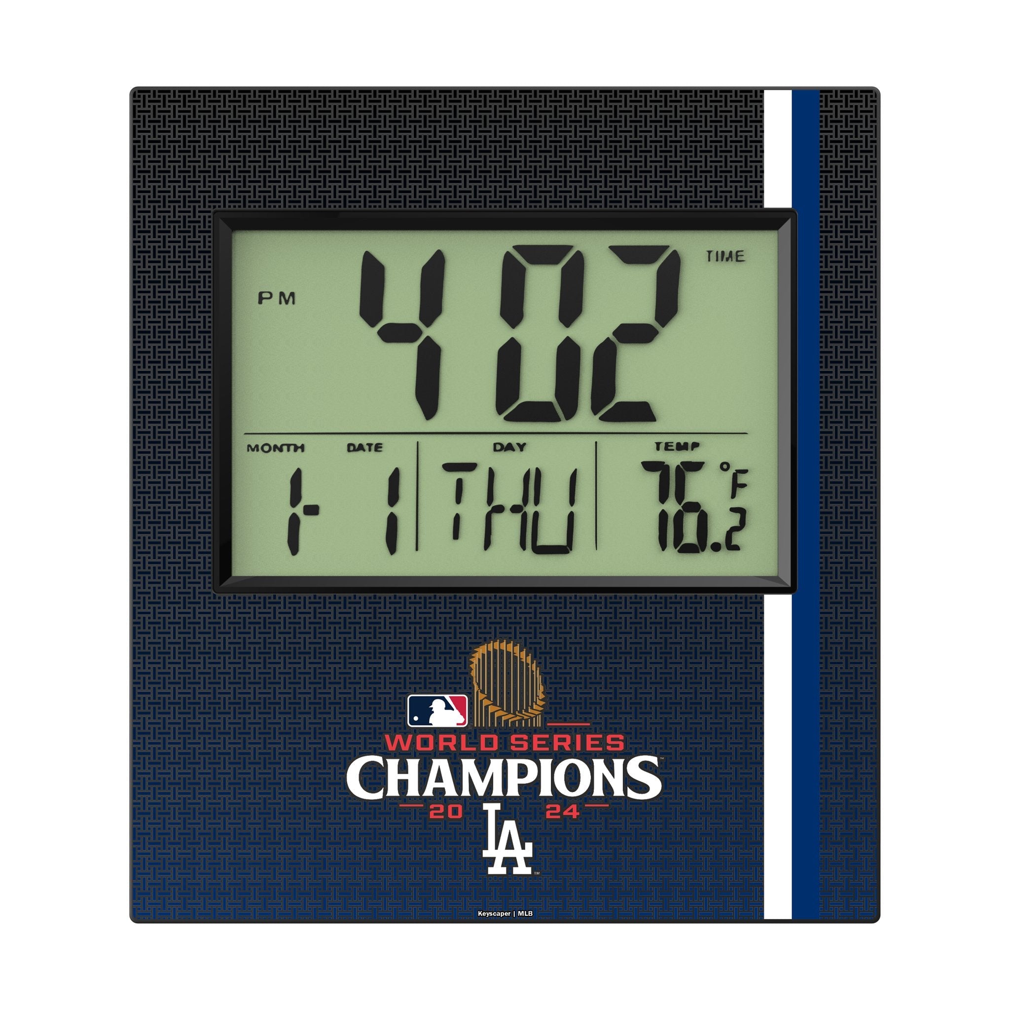 LA Dodgers 2024 MLB World Series Wall Clock - Sports Gifts, Sports Memorabilia, Sports Collectibles, Fan Shop