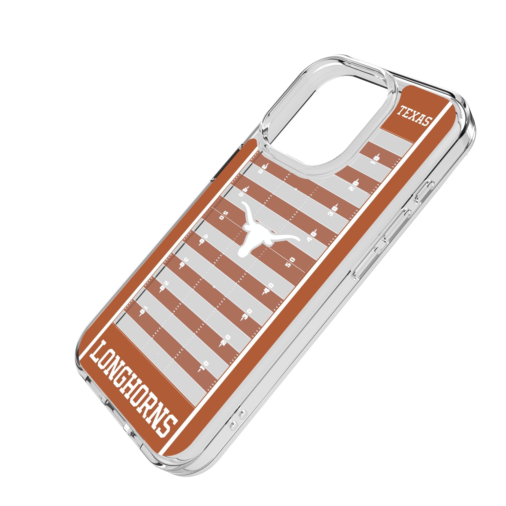 University of Texas Longhorns Field Clear Phone Case for Apple iPhone - Sports Gifts, Sports Memorabilia, Sports Collectibles, Fan Shop