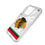 Chicago Blackhawks Ice Stripe Clear Phone Case for Apple iPhone - Sports Gifts, Sports Memorabilia, Sports Collectibles, Fan Shop