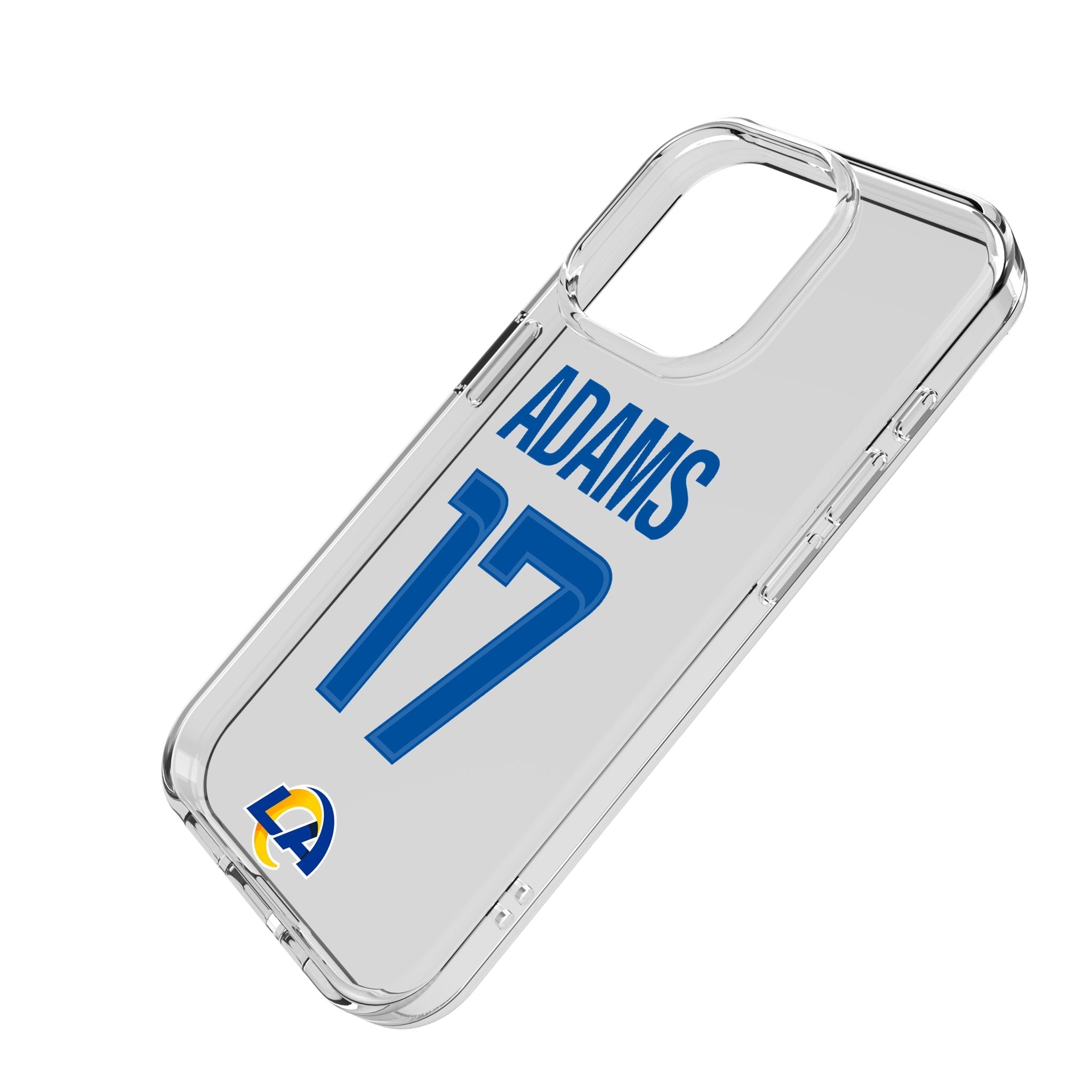 Davante Adams Los Angeles Rams 17 Game Tactic Clear Phone Case for Apple iPhone - Sports Gifts, Sports Memorabilia, Sports Collectibles, Fan Shop