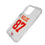 Travis Kelce Kansas City Chiefs 87 Game Tactic Clear Phone Case for Apple iPhone - Sports Gifts, Sports Memorabilia, Sports Collectibles, Fan Shop