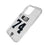 Kolton Miller Las Vegas Raiders 74 Game Tactic Clear Phone Case for Apple iPhone - Sports Gifts, Sports Memorabilia, Sports Collectibles, Fan Shop