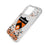 Princeton Tigers Confetti Clear Phone Case for Apple iPhone - Sports Gifts, Sports Memorabilia, Sports Collectibles, Fan Shop