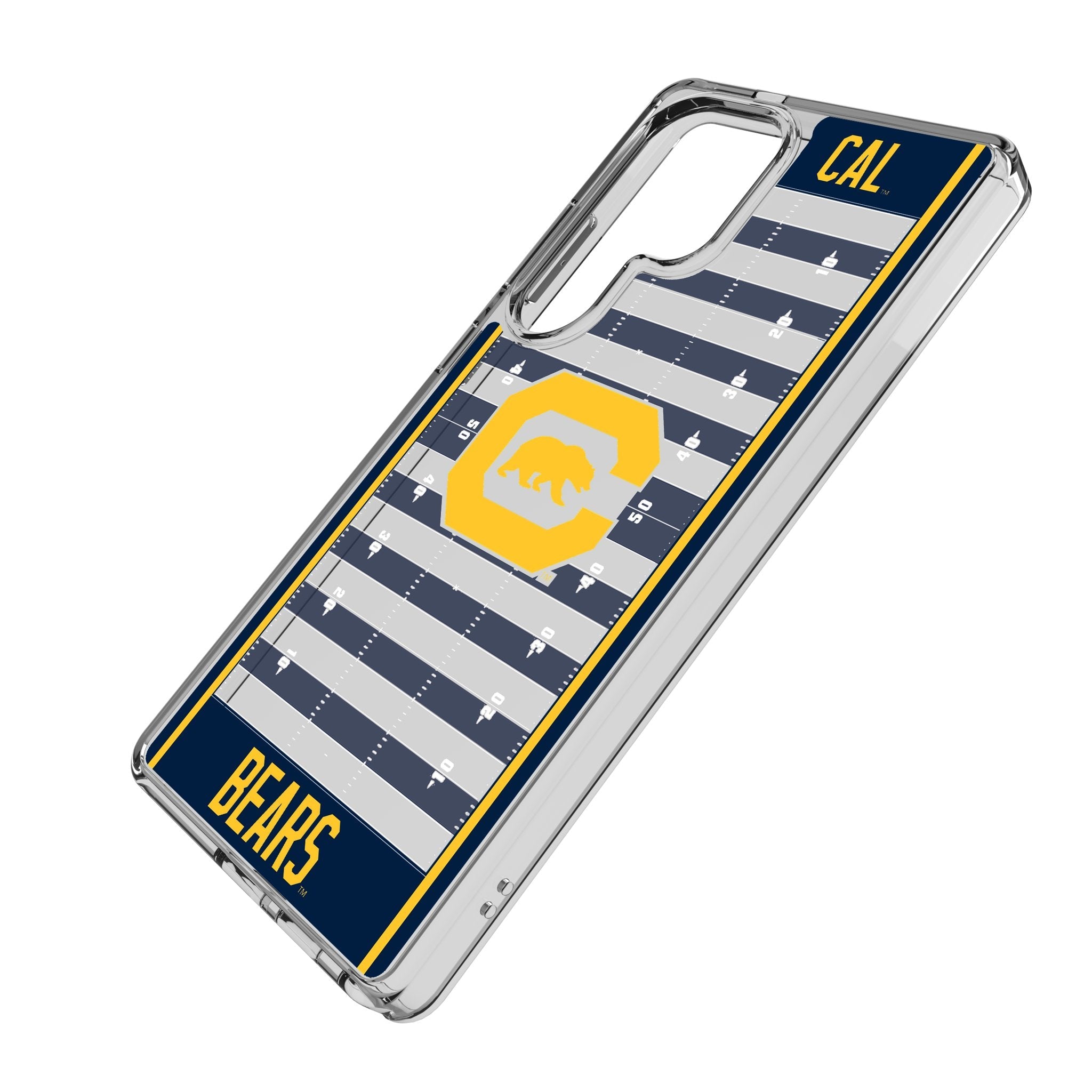 University of California Berkeley Golden Bears Field Clear Phone Case for Samsung Galaxy - Sports Gifts, Sports Memorabilia, Sports Collectibles, Fan Shop