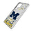University of Michigan Wolverines Confetti Clear Phone Case for Samsung Galaxy - Sports Gifts, Sports Memorabilia, Sports Collectibles, Fan Shop