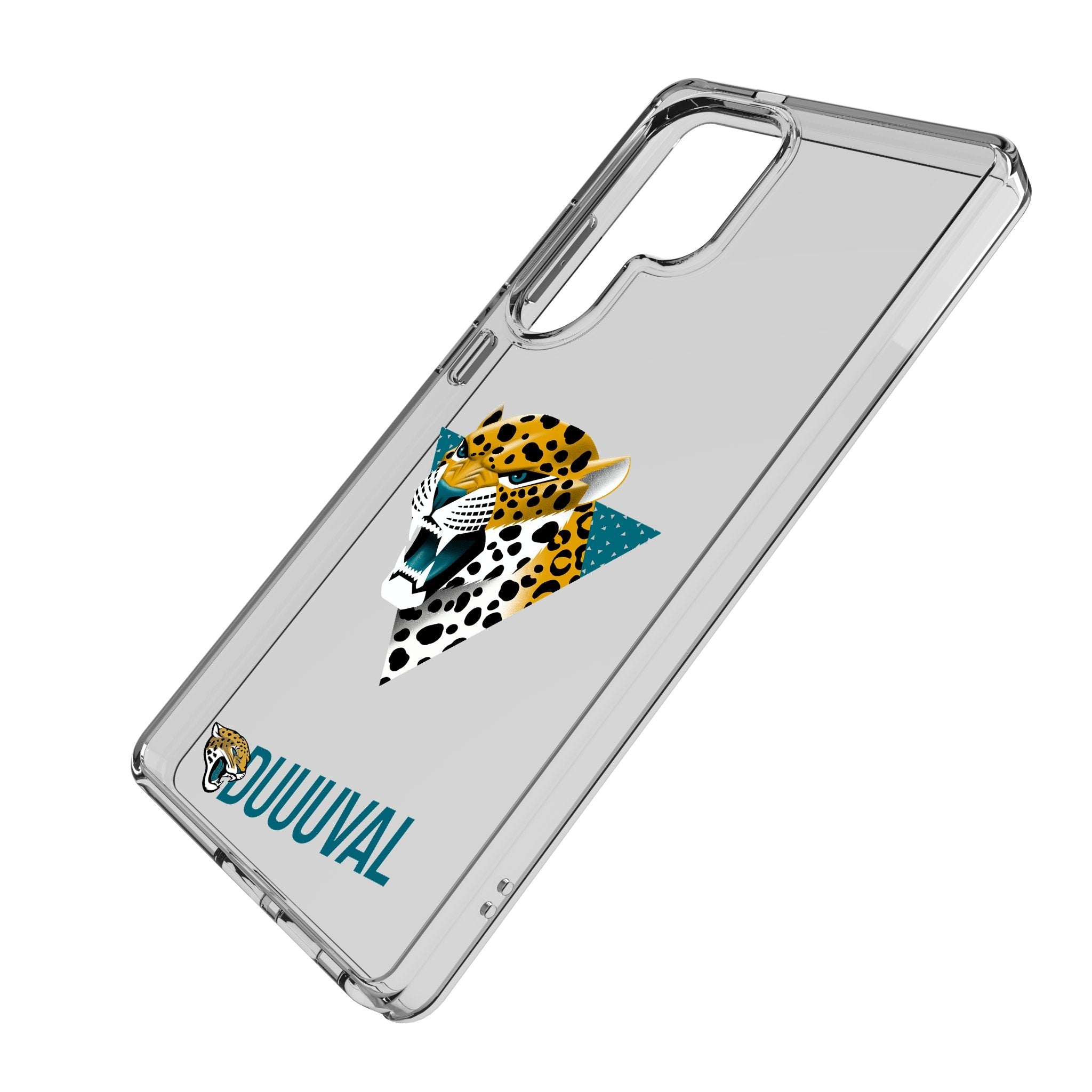 Jacksonville Jaguars 2024 Edition Clear Phone Case for Samsung Galaxy - Sports Gifts, Sports Memorabilia, Sports Collectibles, Fan Shop