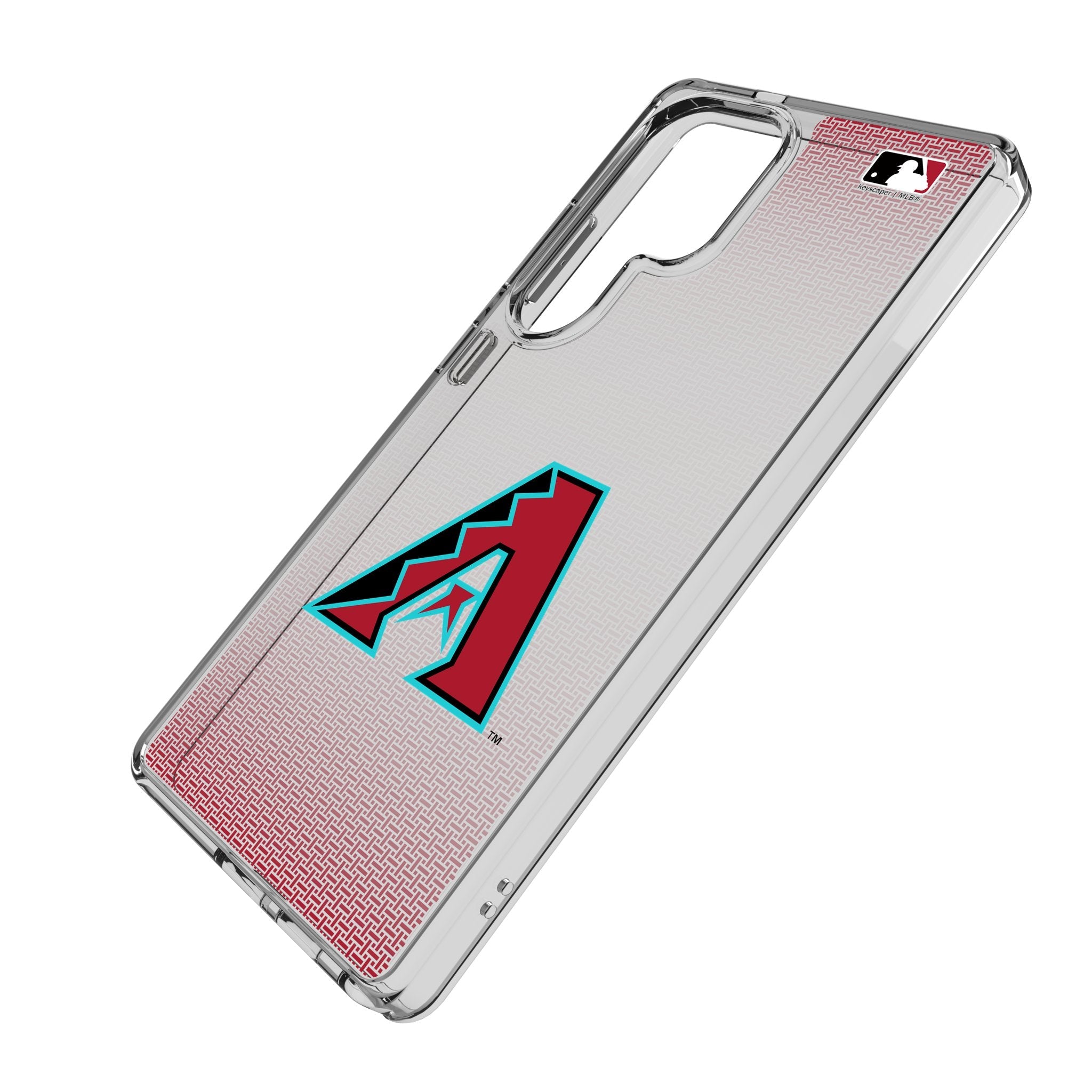 Arizona Diamondbacks Linen Clear Phone Case for Samsung Galaxy - Sports Gifts, Sports Memorabilia, Sports Collectibles, Fan Shop