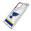 St. Louis Blues Ice Stripe Clear Phone Case for Samsung Galaxy - Sports Gifts, Sports Memorabilia, Sports Collectibles, Fan Shop