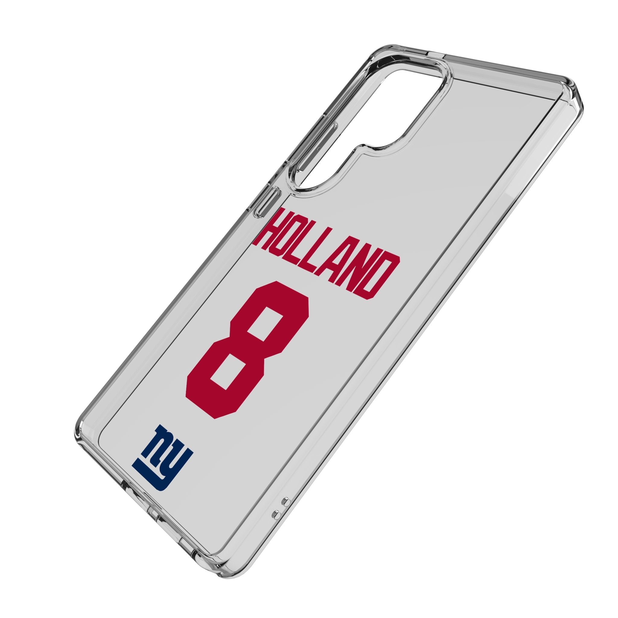 Jevon Holland New York Giants 8 Game Tactic Clear Phone Case for Samsung Galaxy - Sports Gifts, Sports Memorabilia, Sports Collectibles, Fan Shop