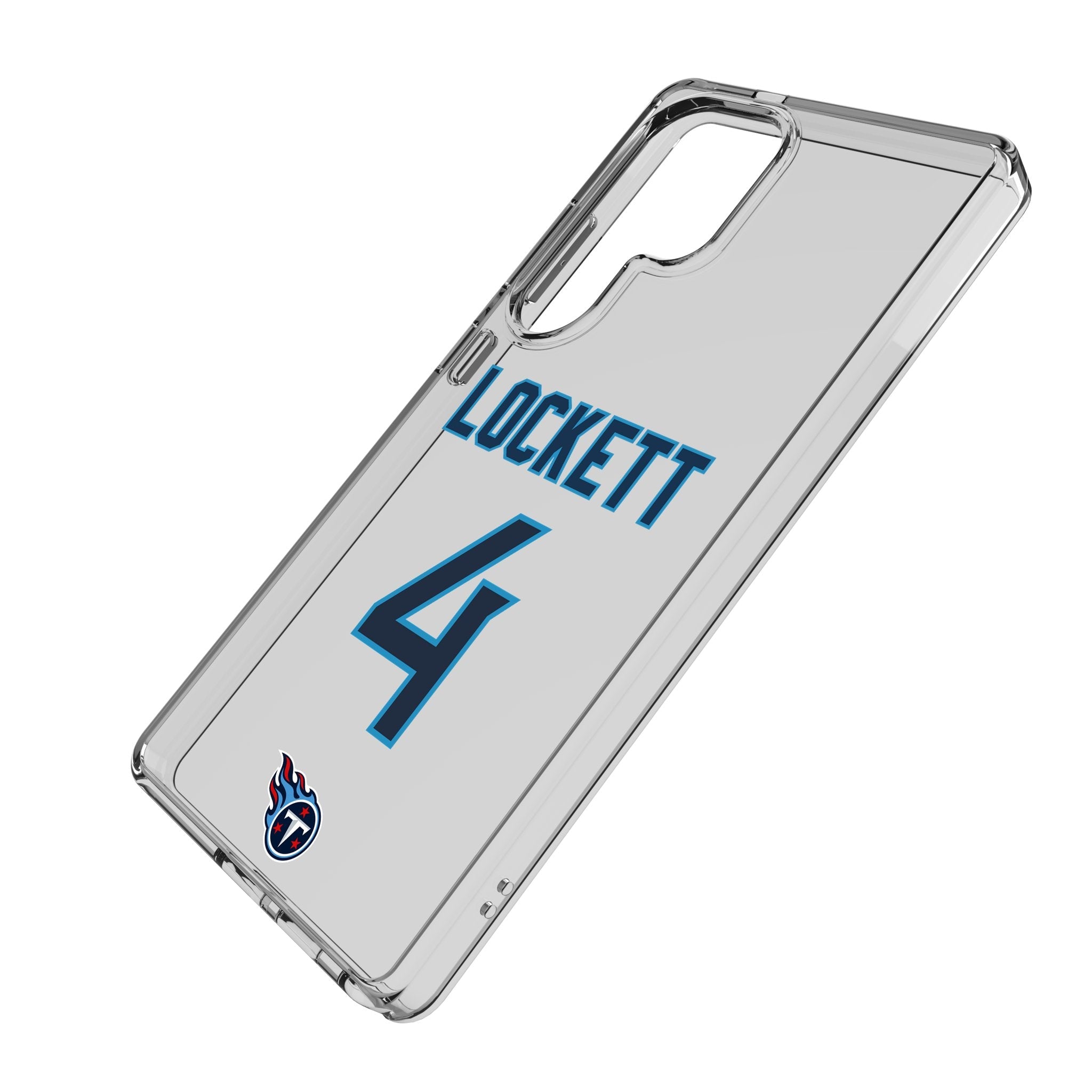 Tyler Lockett Tennessee Titans 4 Game Tactic Clear Phone Case for Samsung Galaxy - Sports Gifts, Sports Memorabilia, Sports Collectibles, Fan Shop