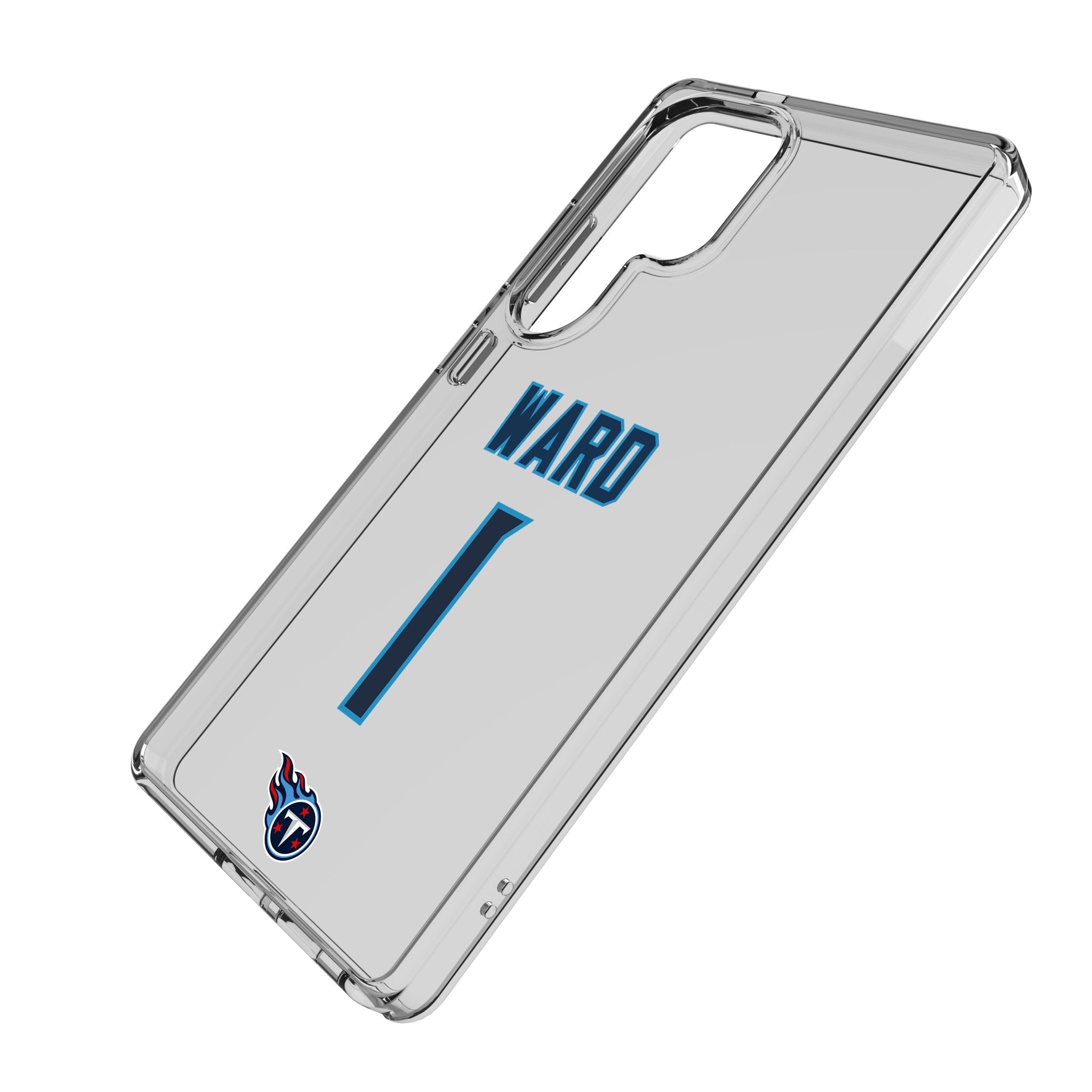 Cameron Ward Tennessee Titans 1 Game Tactic Clear Phone Case for Samsung Galaxy - Sports Gifts, Sports Memorabilia, Sports Collectibles, Fan Shop