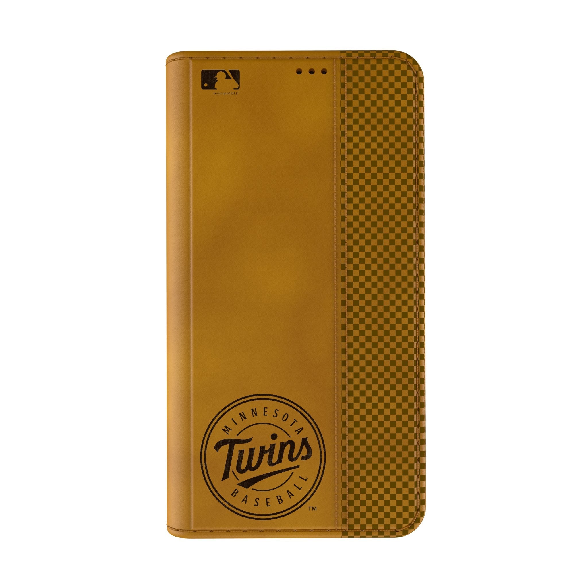 Minnesota Twins Burn Folio Phone Case for Apple iPhone - Sports Gifts, Sports Memorabilia, Sports Collectibles, Fan Shop